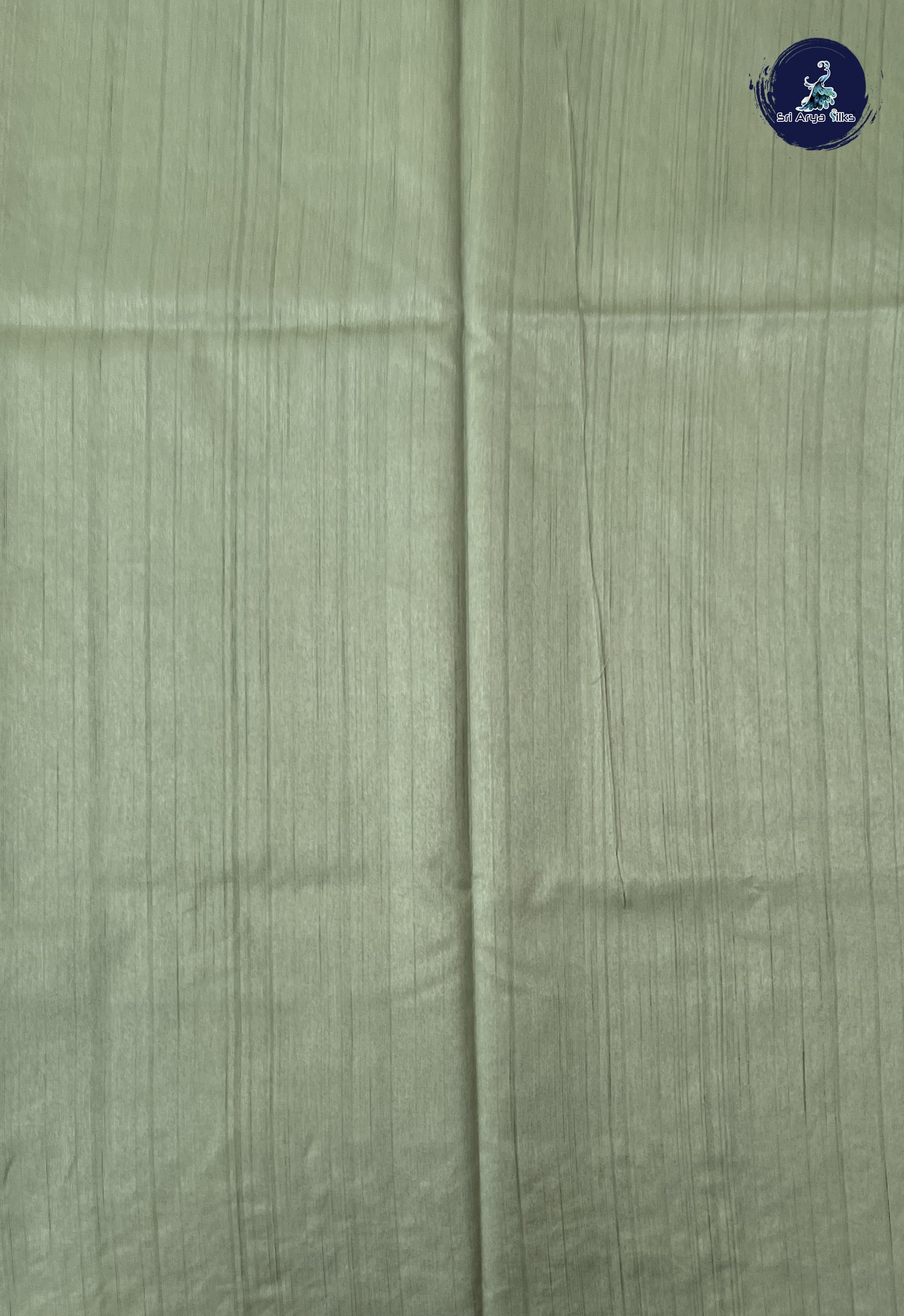 Elaichi Green Tussar Saree With Embroidery Pattern