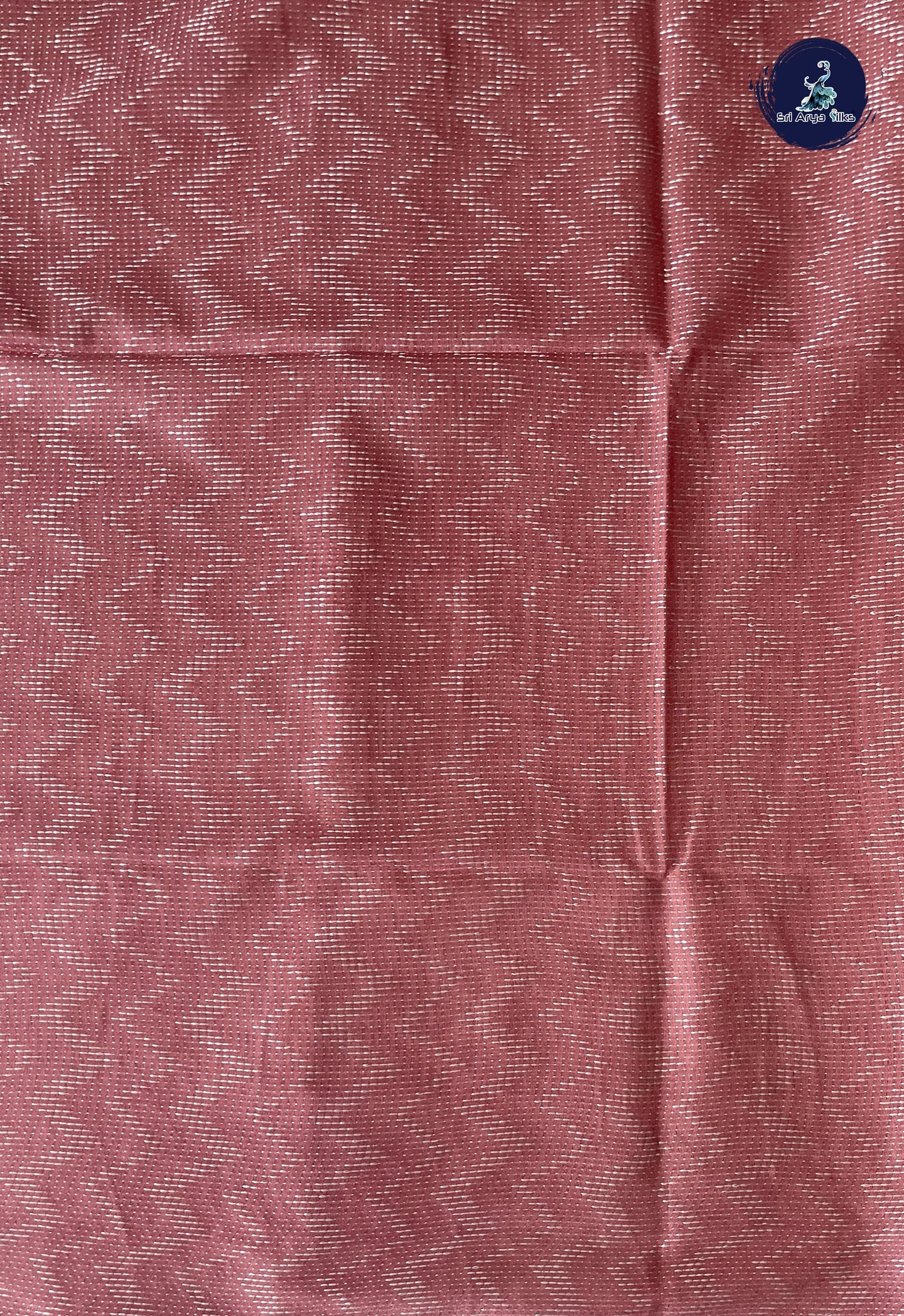 Light Pink Baswada Saree With Embroidery Pattern