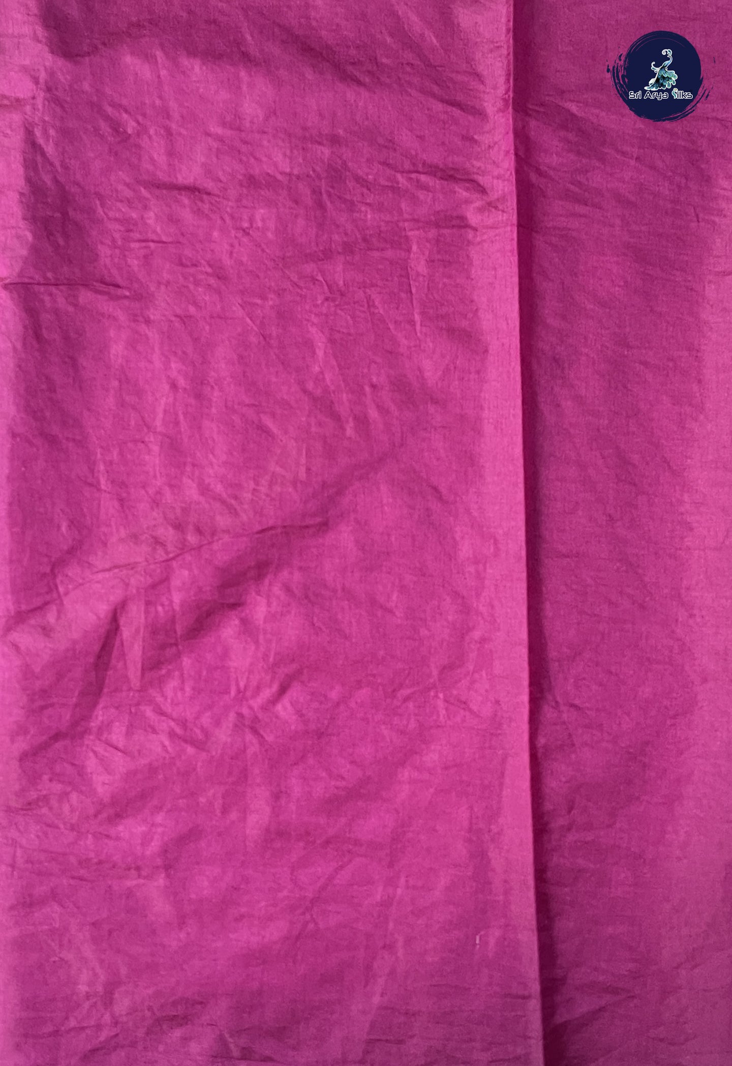BeetRoot Shade Semi Banarasi Saree With Zari Buttas Pattern
