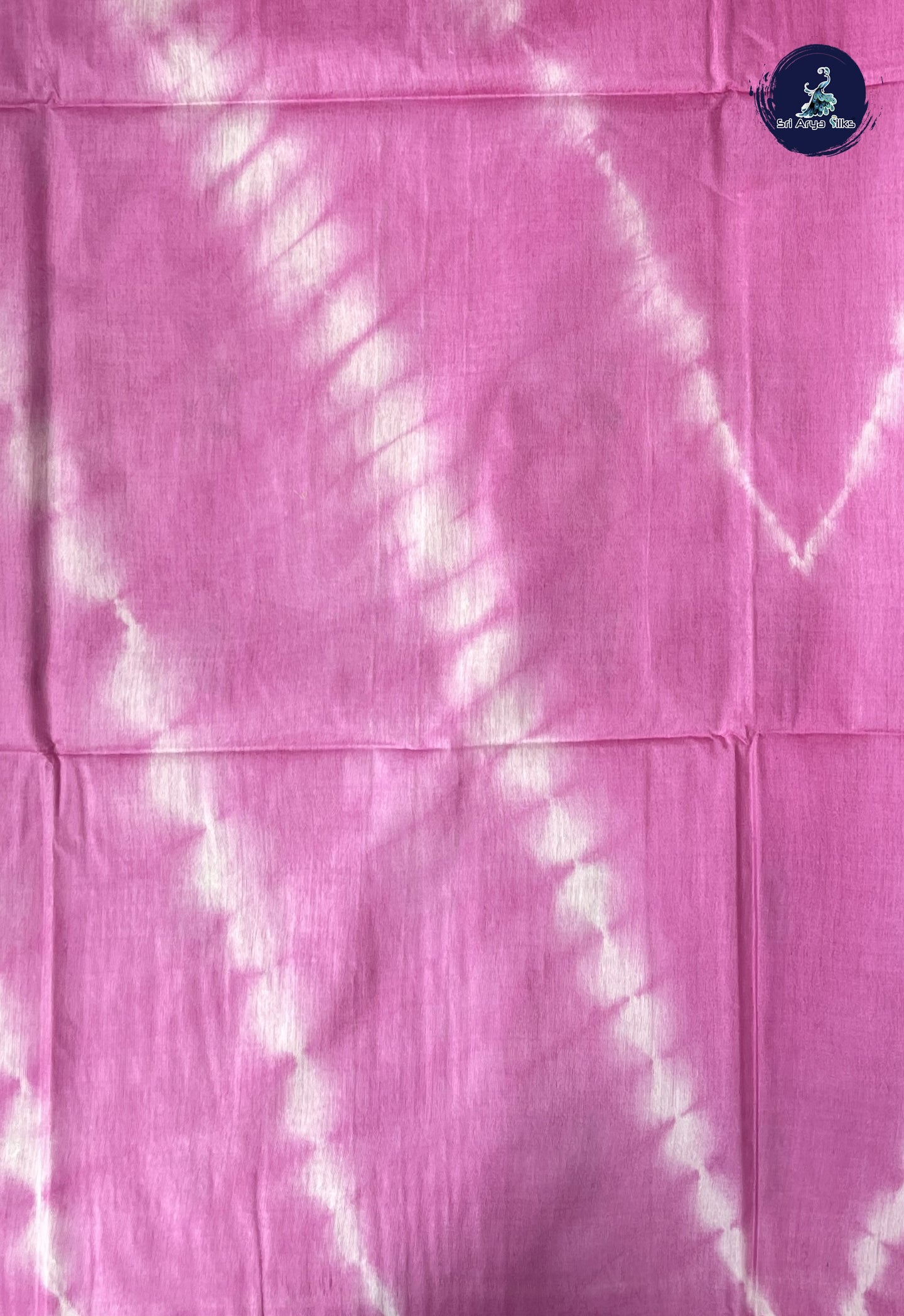 Pink Baswada Saree With Shibori Print Pattern