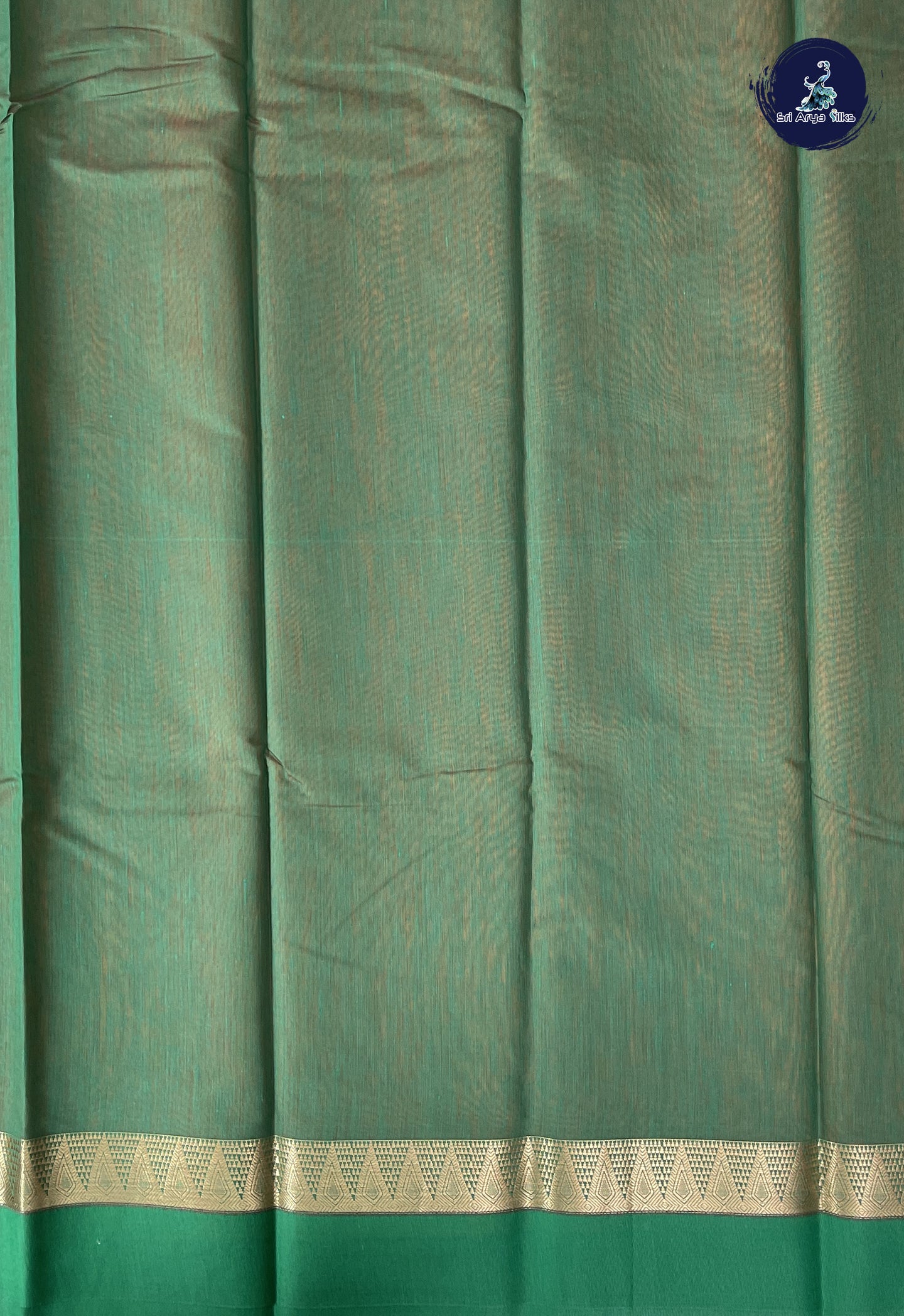 Mango Yellow Semi Silk Cotton Saree With Zari Buttas Pattern
