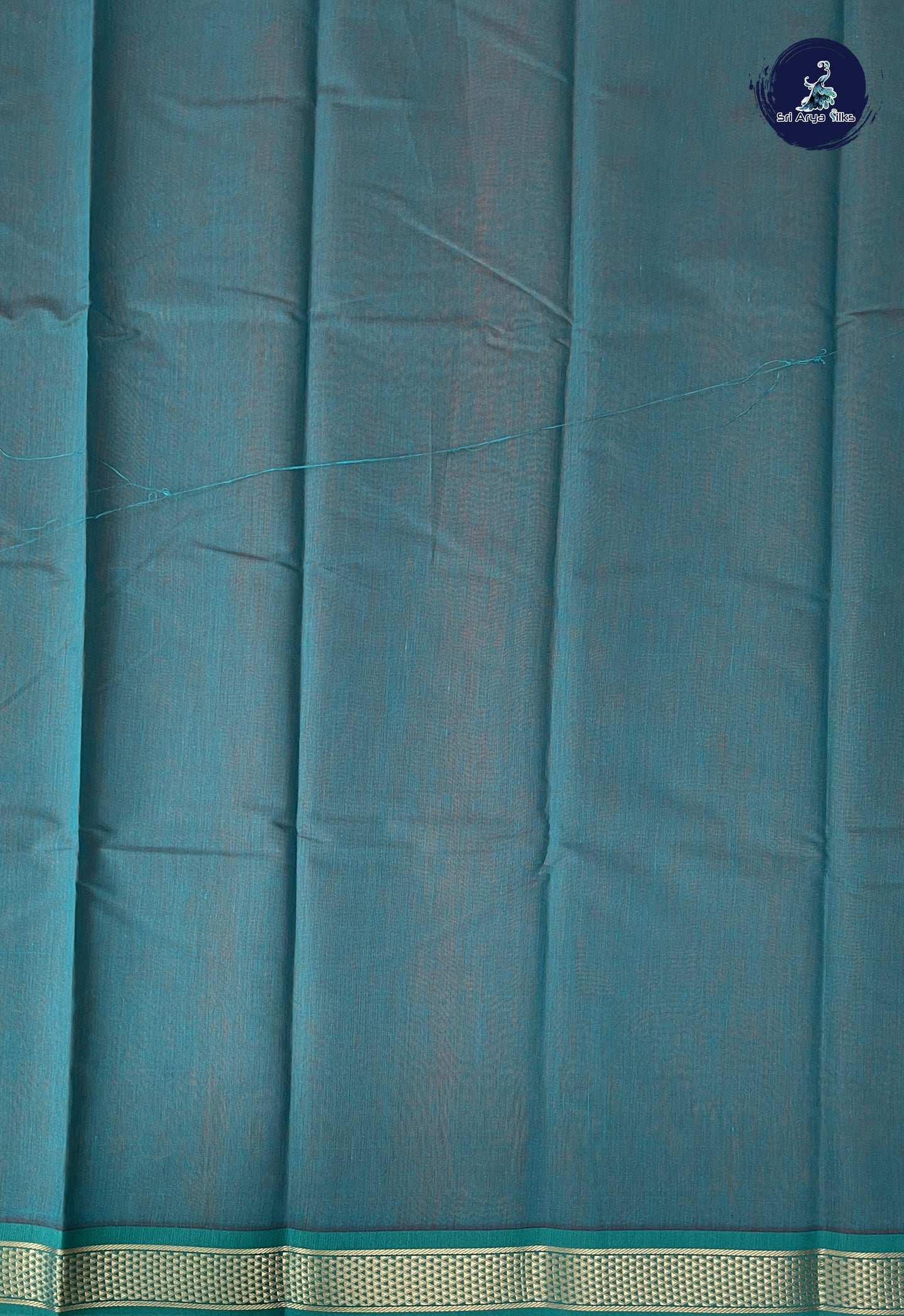 Mango Yellow Semi Silk Cotton Saree With Plain Pattern