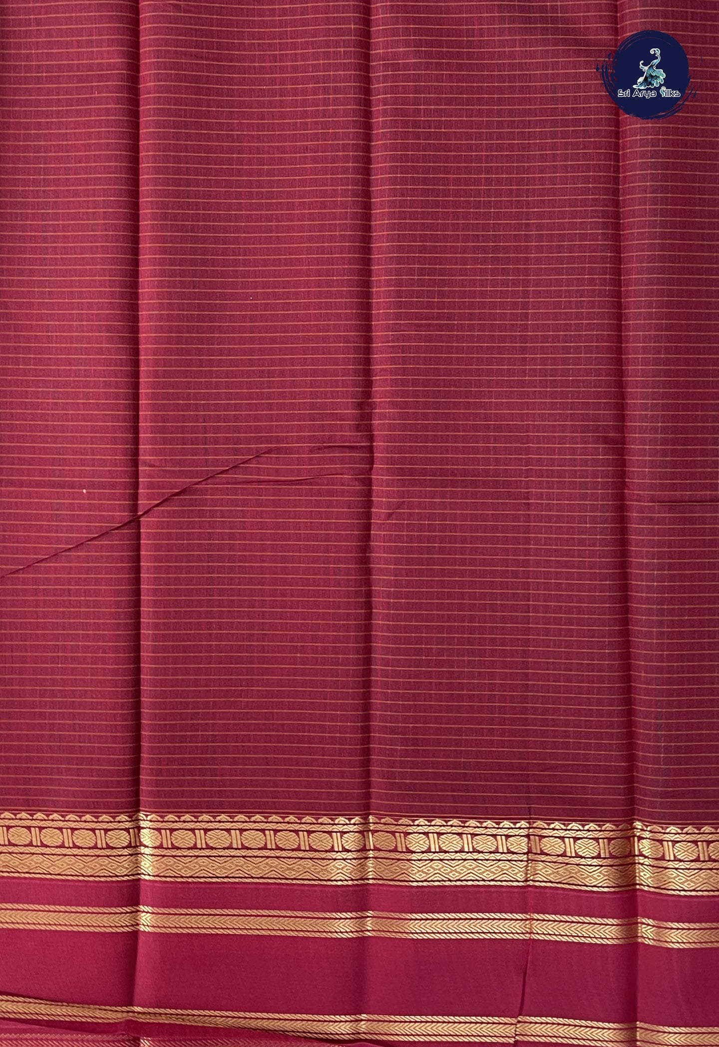 Sapphire Green Semi Silk Cotton Saree With Checked Pattern