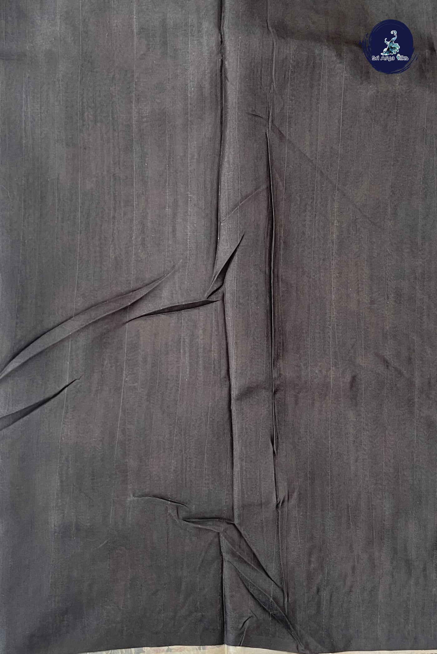 Dark Green Semi Tussar Saree With Printed Pattern