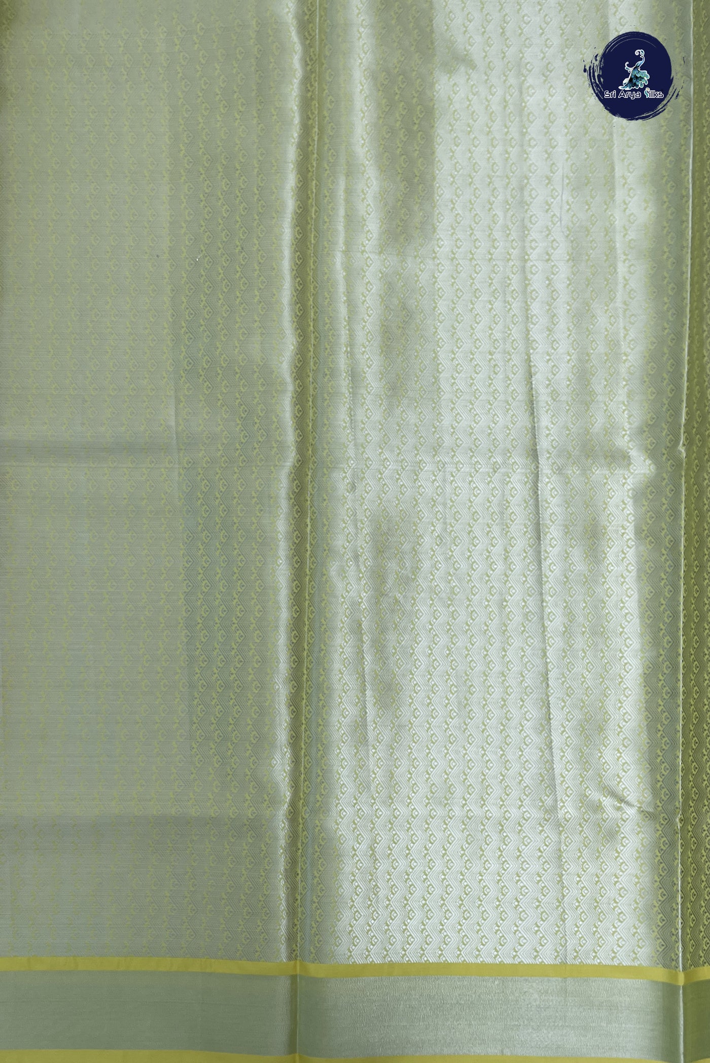 Pastel Shade Semi Banarasi Saree With Zari Woven Pattern