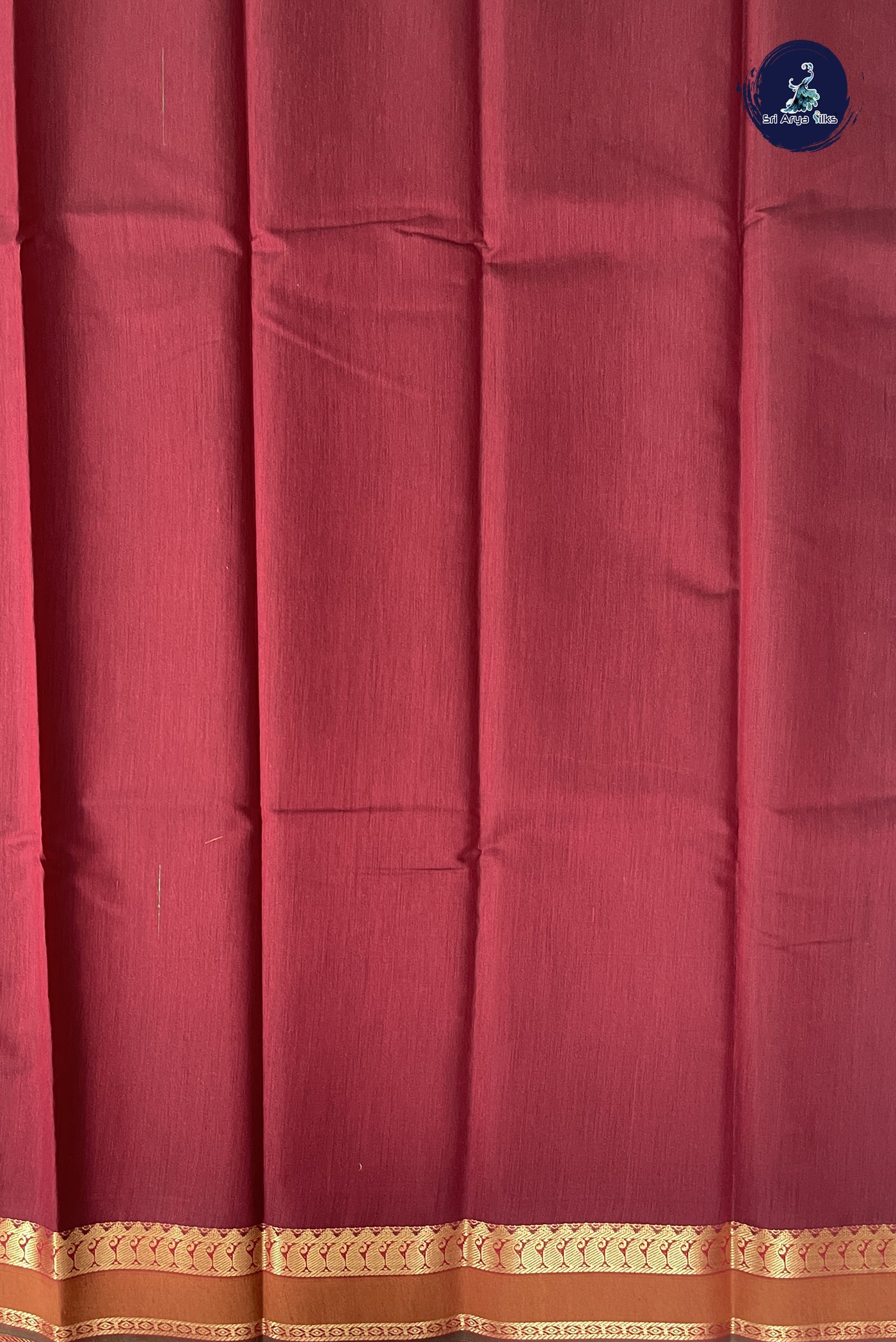 Arakku Budget Semi Silk Cotton Saree With Zari Buttas Pattern