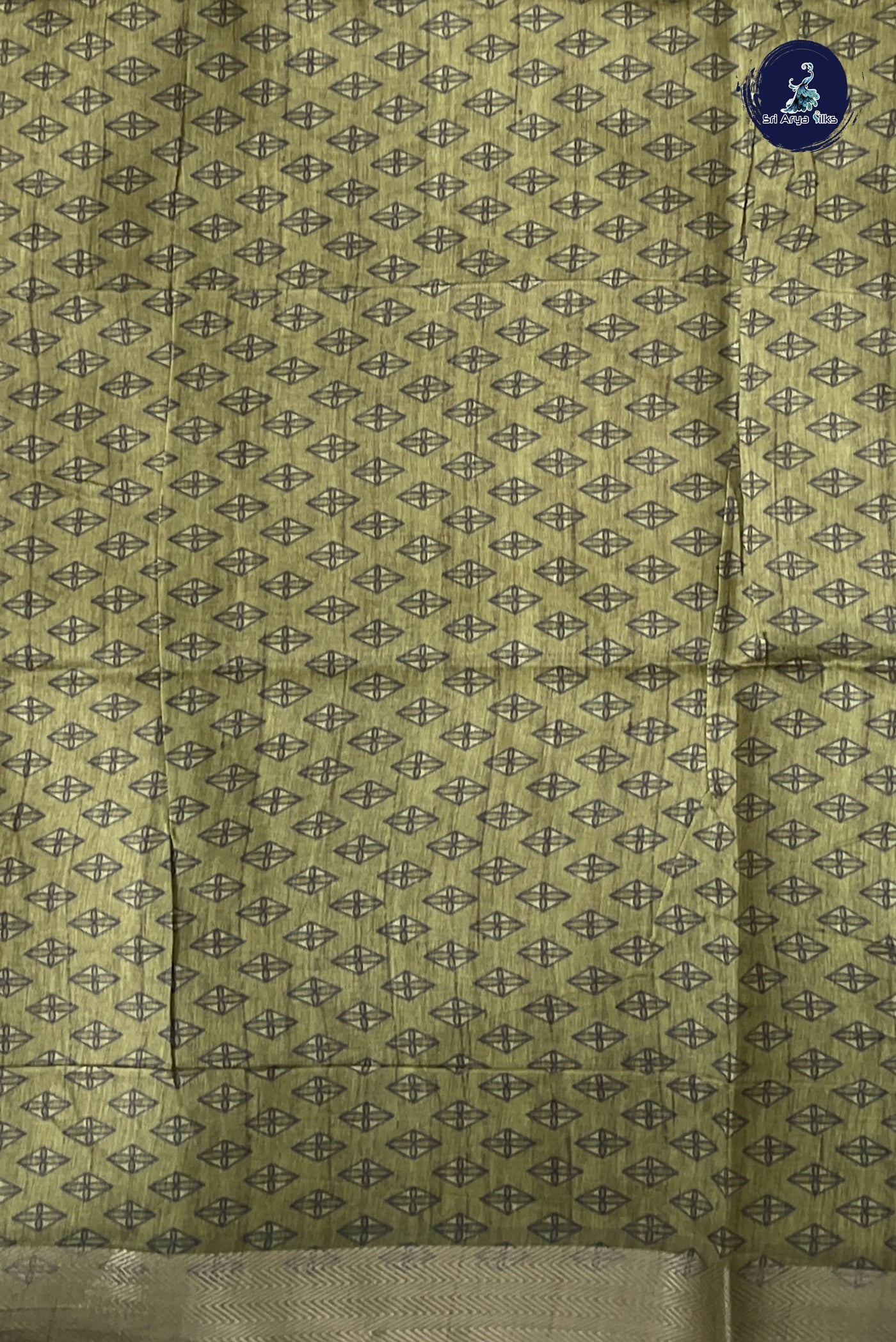 Red Semi Chanderi Saree With Shibori Print Pattern