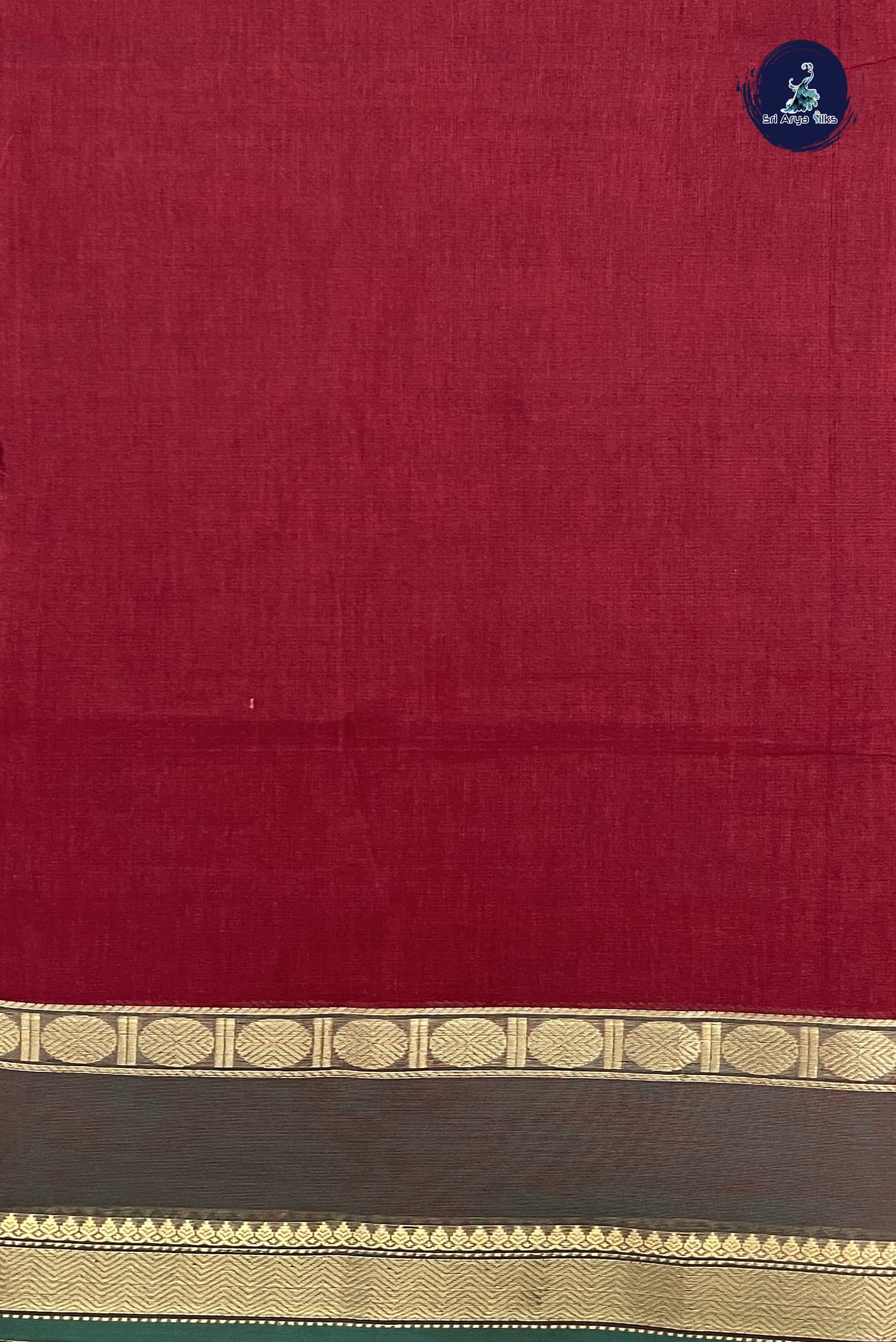 Arakku Kanchi Cotton Saree With Embroidery Pattern