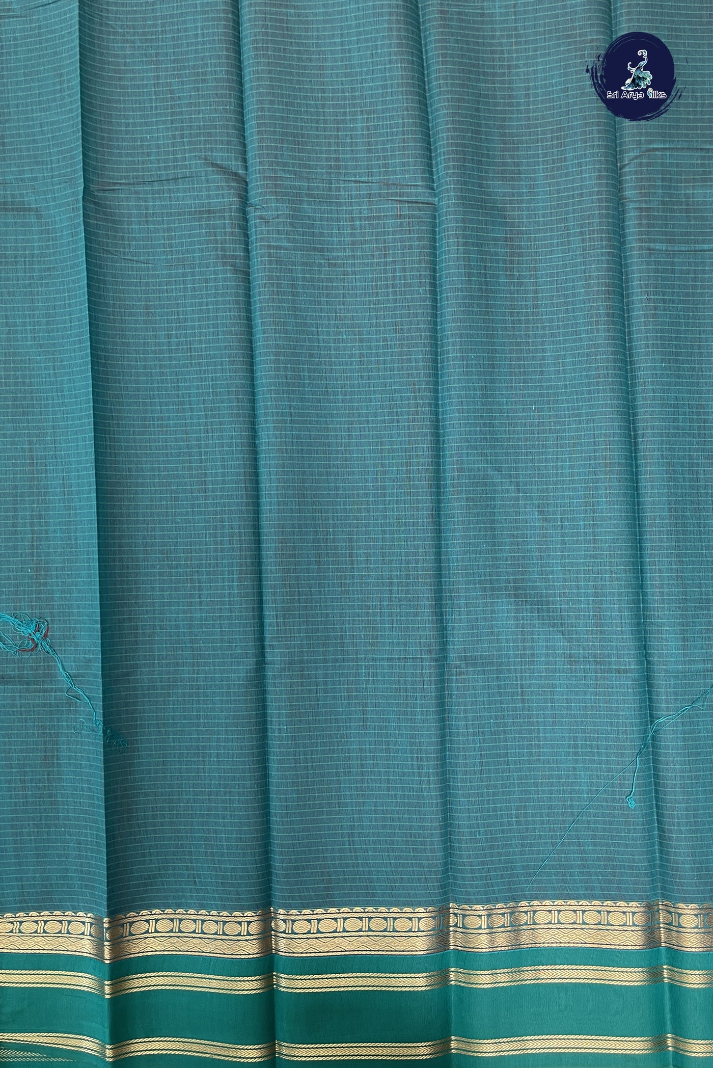 Brown Budget Semi Silk Cotton Saree With Checked Pattern