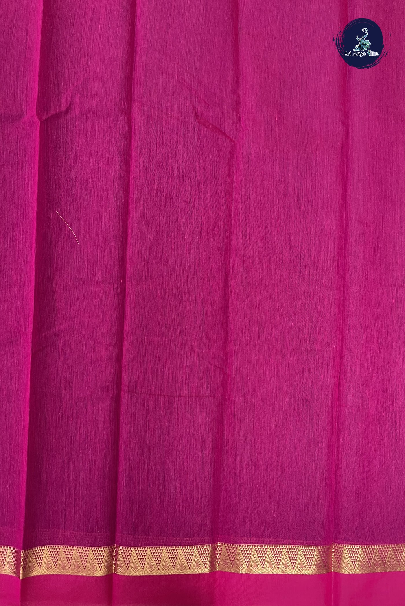 Dark Green Budget Semi Silk Cotton Saree With Zari Buttas Pattern