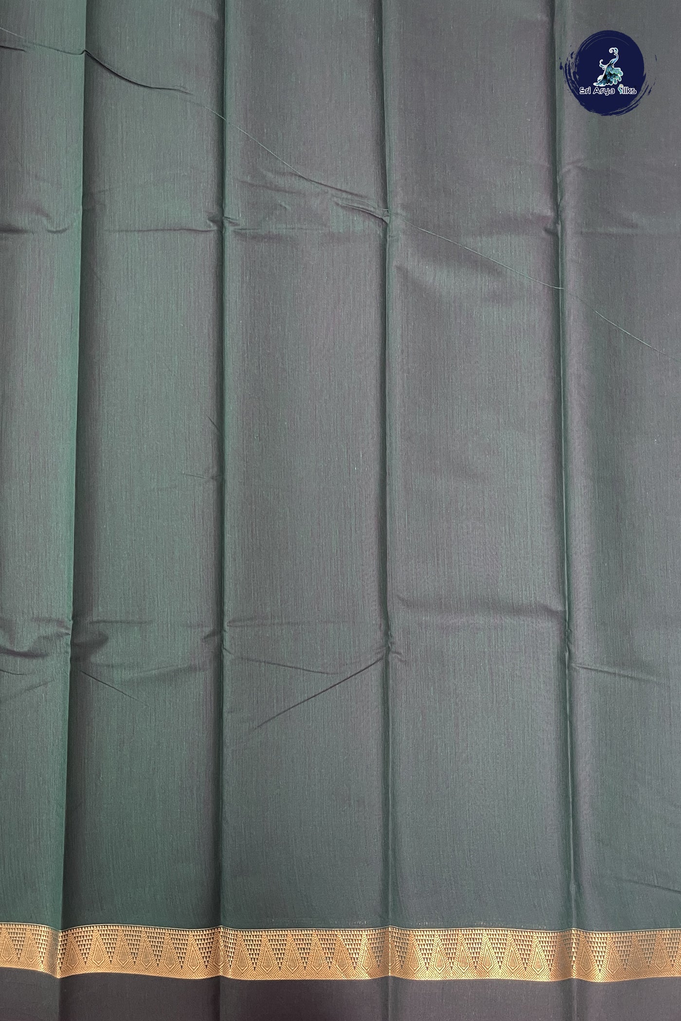 Purple Budget Semi Silk Cotton Saree With Zari Buttas Pattern