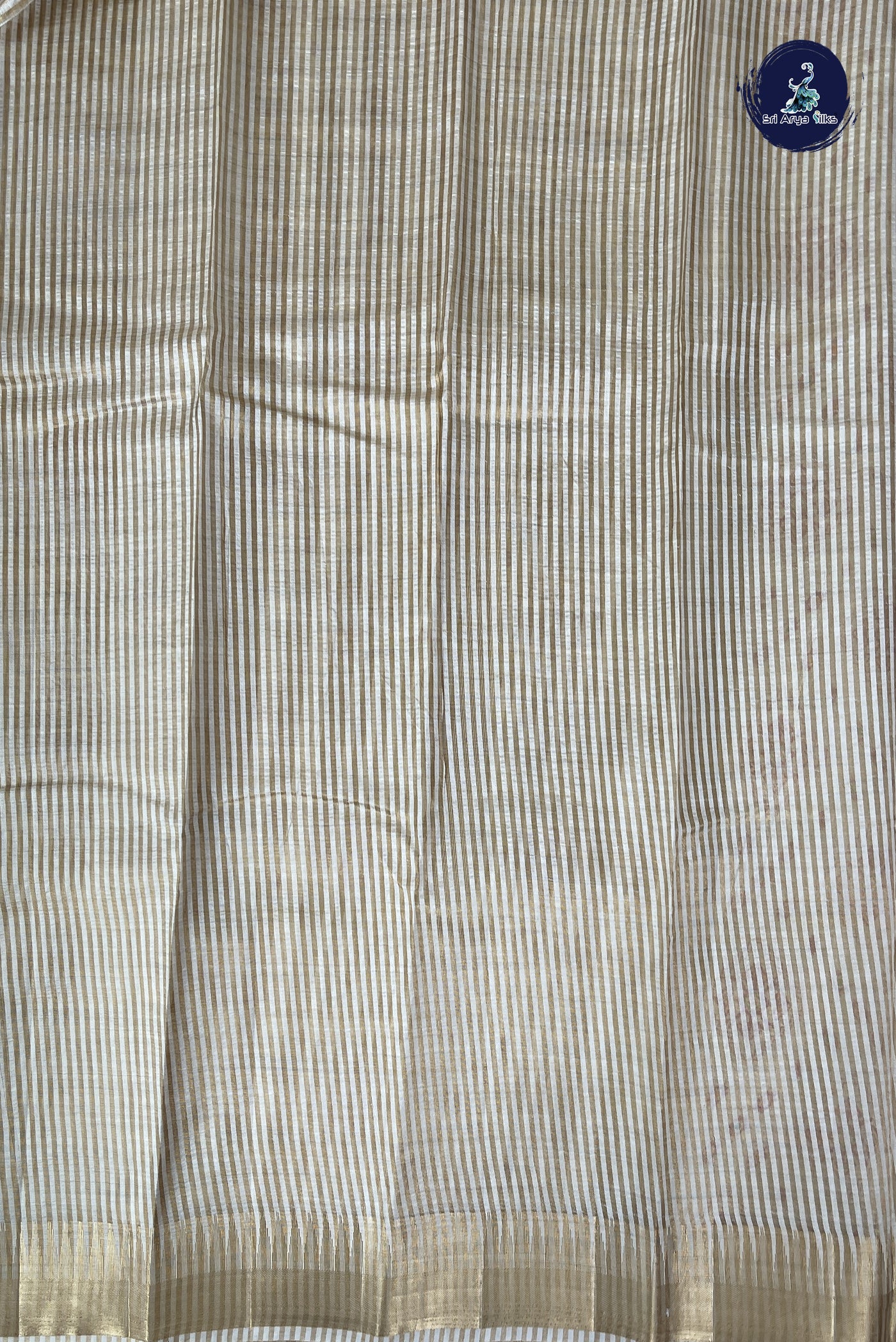 Off White Semi Tussar Saree With Printed Pattern