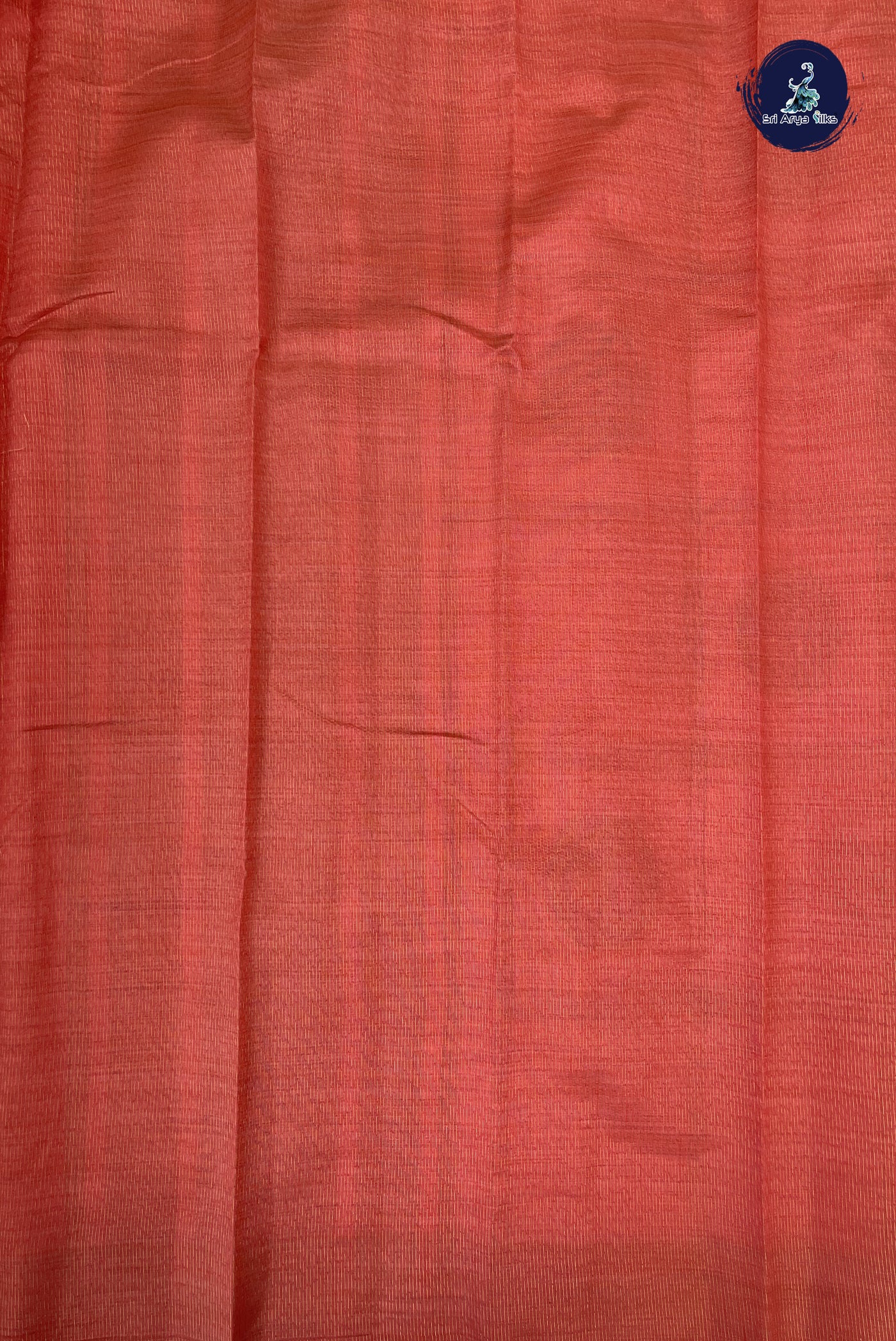 Pink Semi Tussar Saree With Zari Checked Pattern
