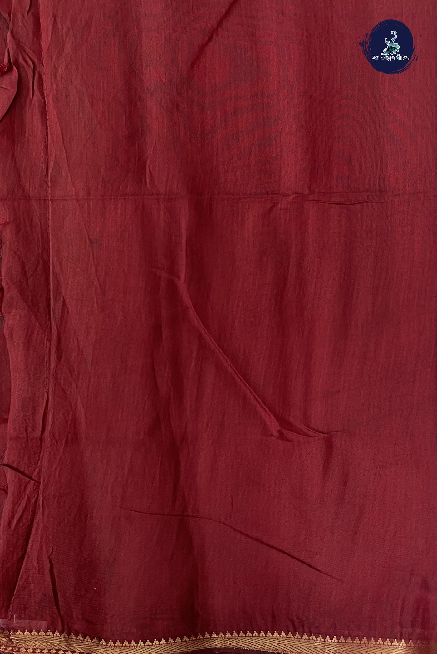 Mustard Yellow Chanderi Silk Cotton Saree With Printed Pattern