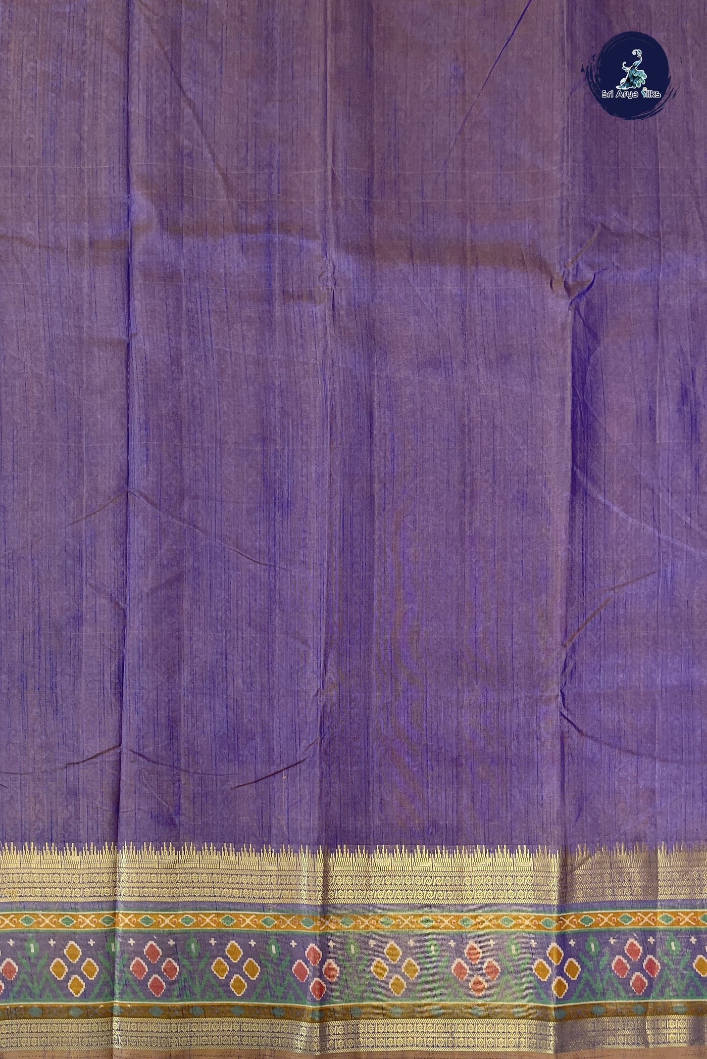 Dual Tone Pink Semi Pattola Saree With Patola Pattern