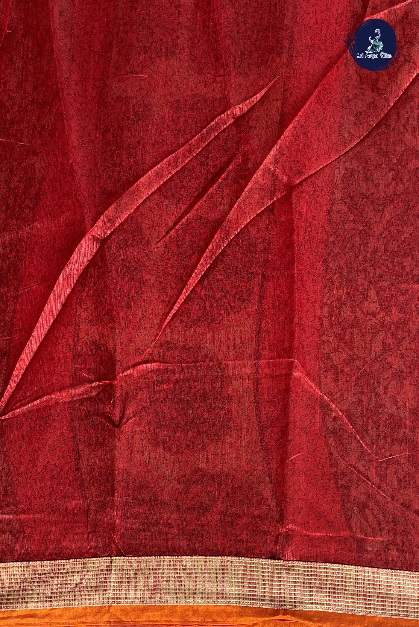 Multi Colour Jute Saree With Printed Pattern