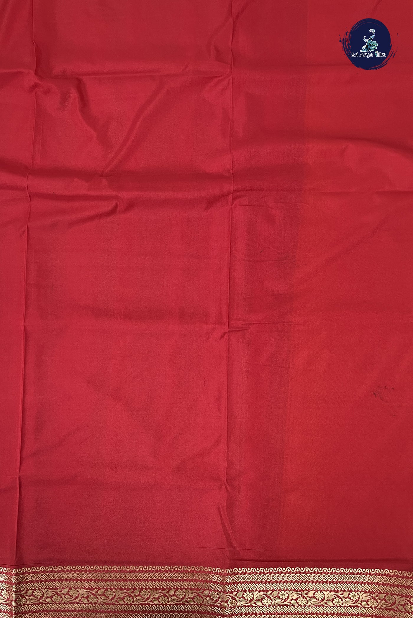 Yellow Semi Mysore Silk With Plain Pattern