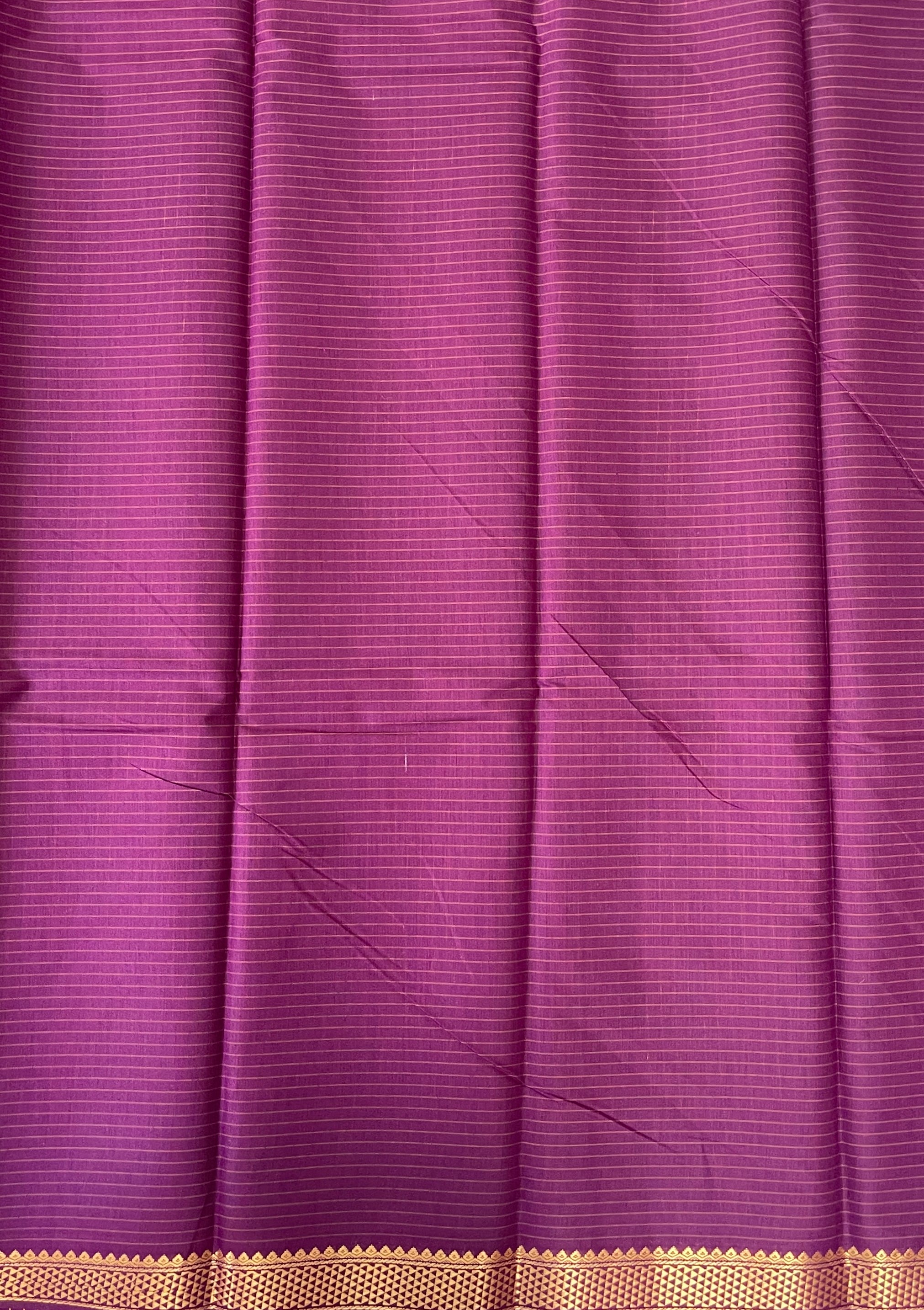 Wine Budget Semi Silk Cotton Saree With Checked Pattern