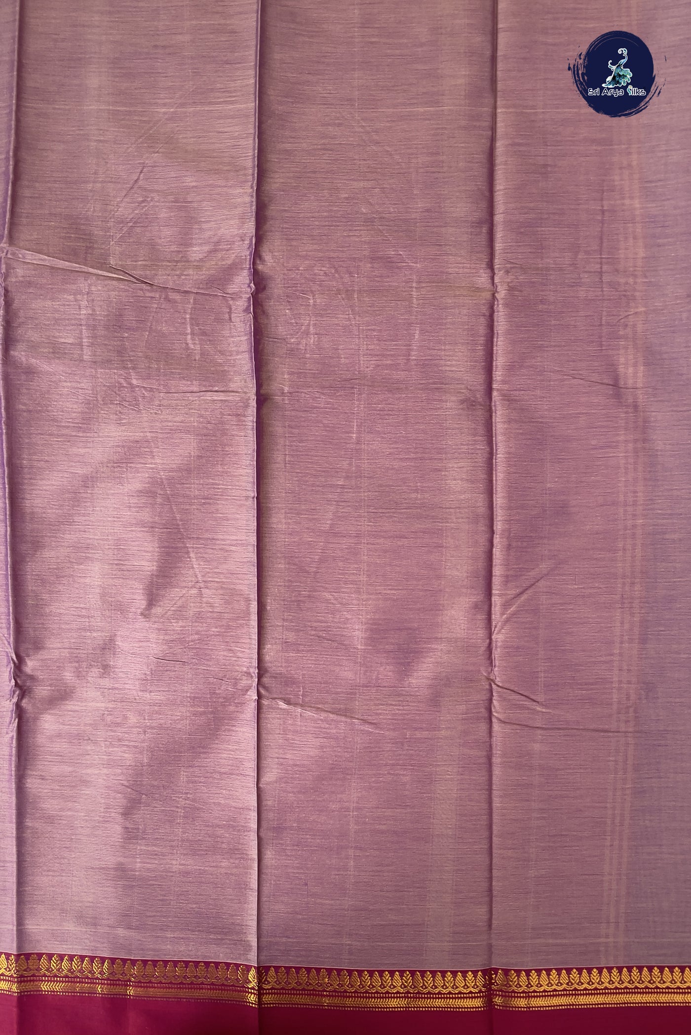 Pastel Shade Budget Semi Silk Cotton Saree With Plain Pattern