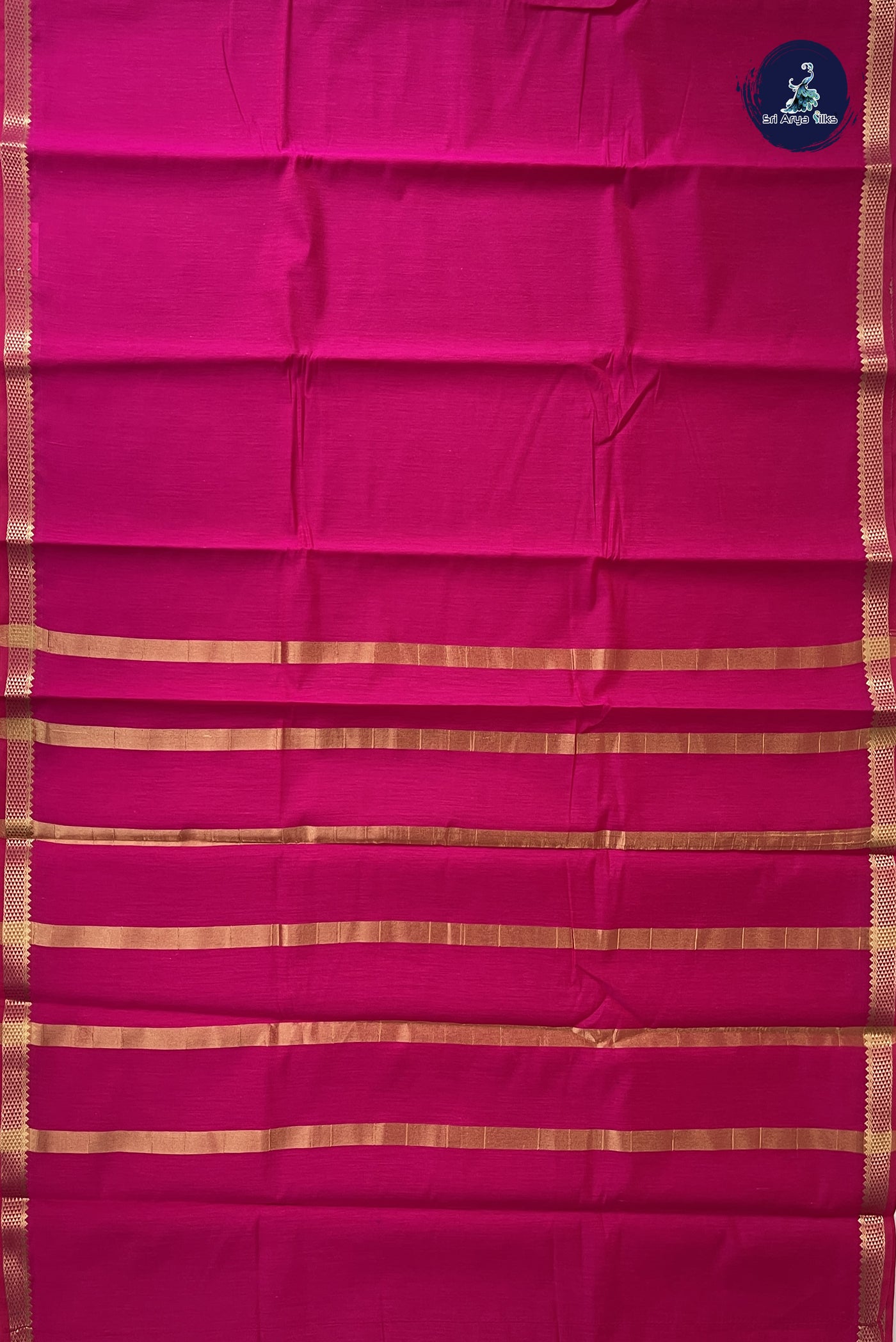 Pink Budget Semi Silk Cotton Saree With Checked Pattern