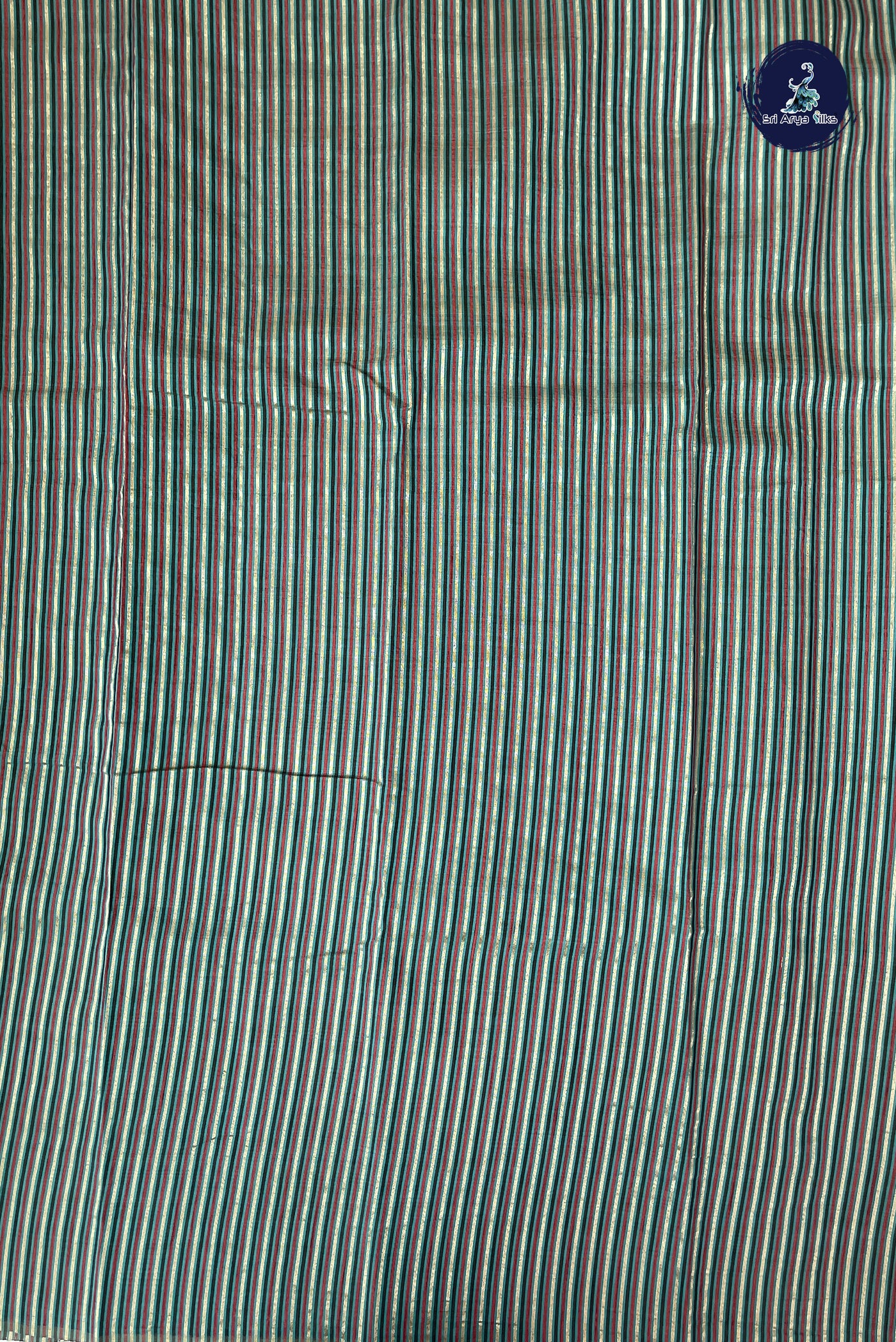 Teal Semi Tussar Saree With Buttas Pattern