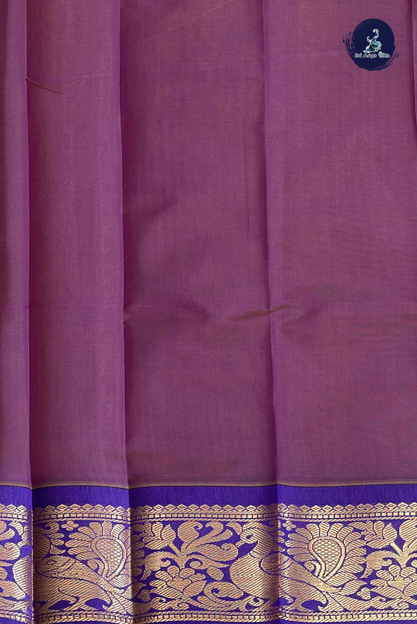 Dual Tone Pink Budget Semi Silk Cotton Saree With Zari Buttas Pattern