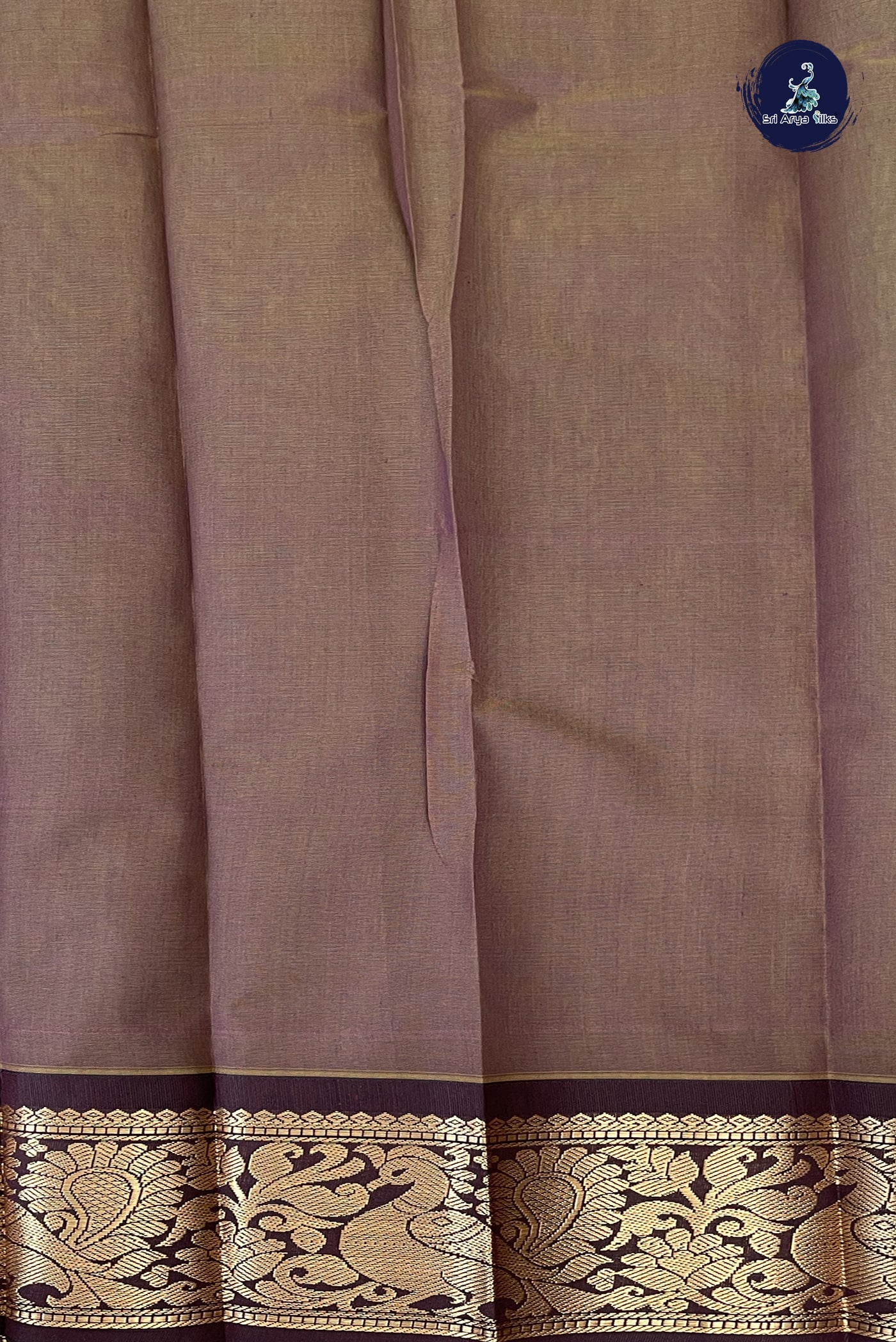 Blue Budget Semi Silk Cotton Saree With Zari Buttas Pattern