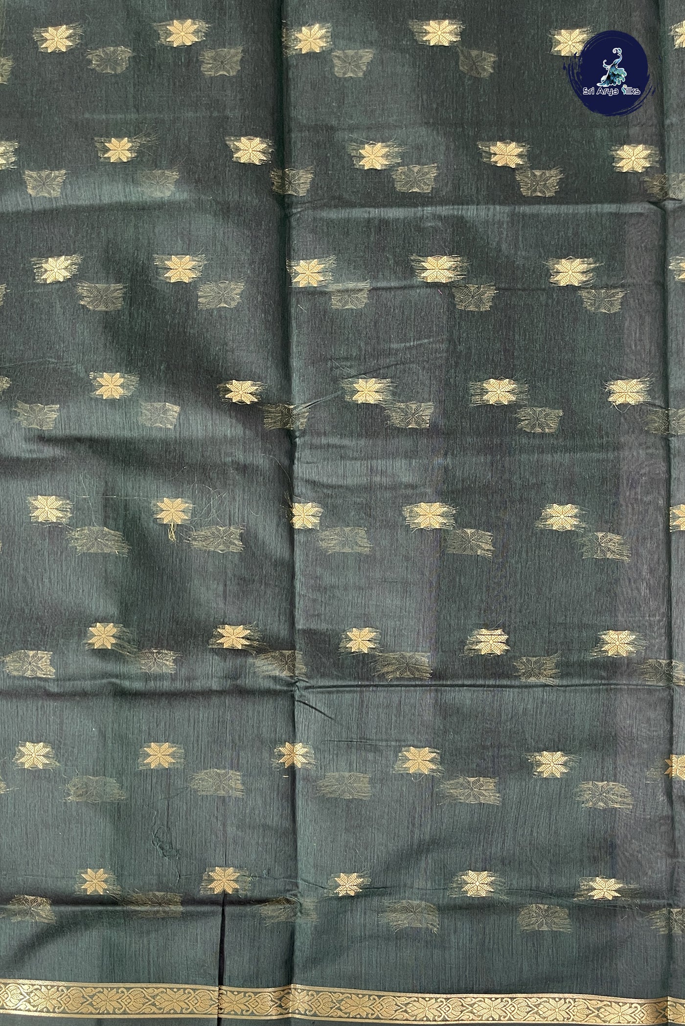 Wine Maheshwari Silk Saree With Zari Buttas Pattern