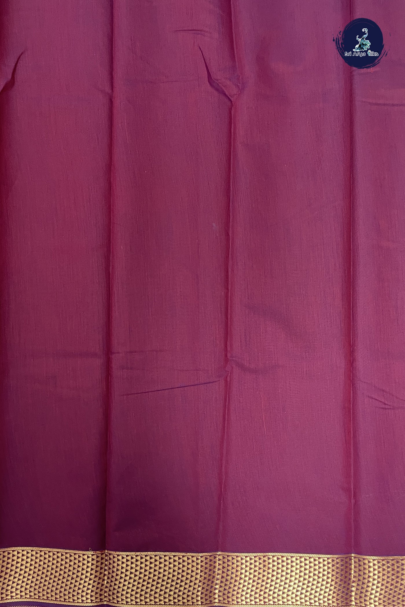 Burgundy Budget Semi Silk Cotton Saree With Zari Buttas Pattern