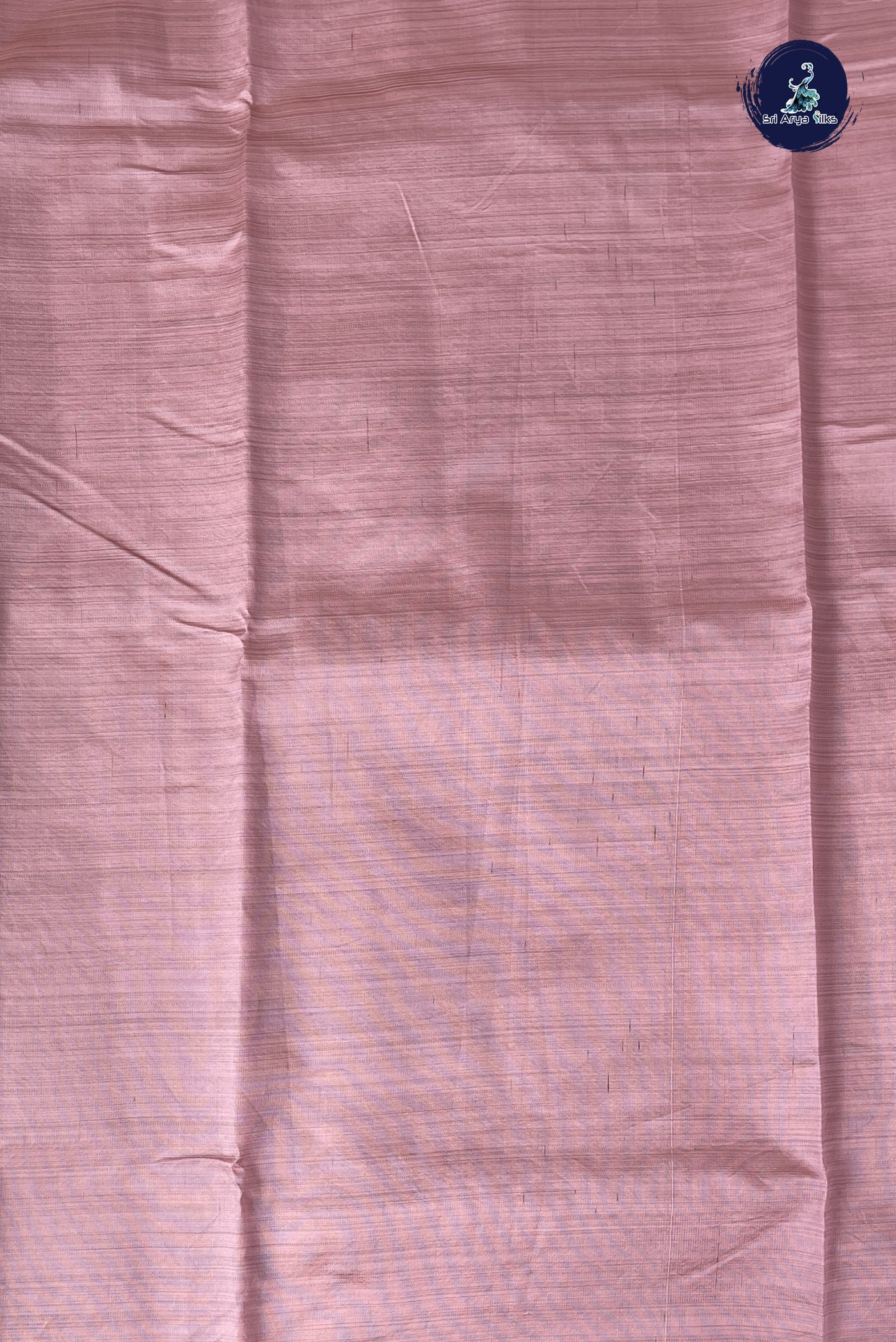 Pink Semi Tussar Saree With Buttas Pattern