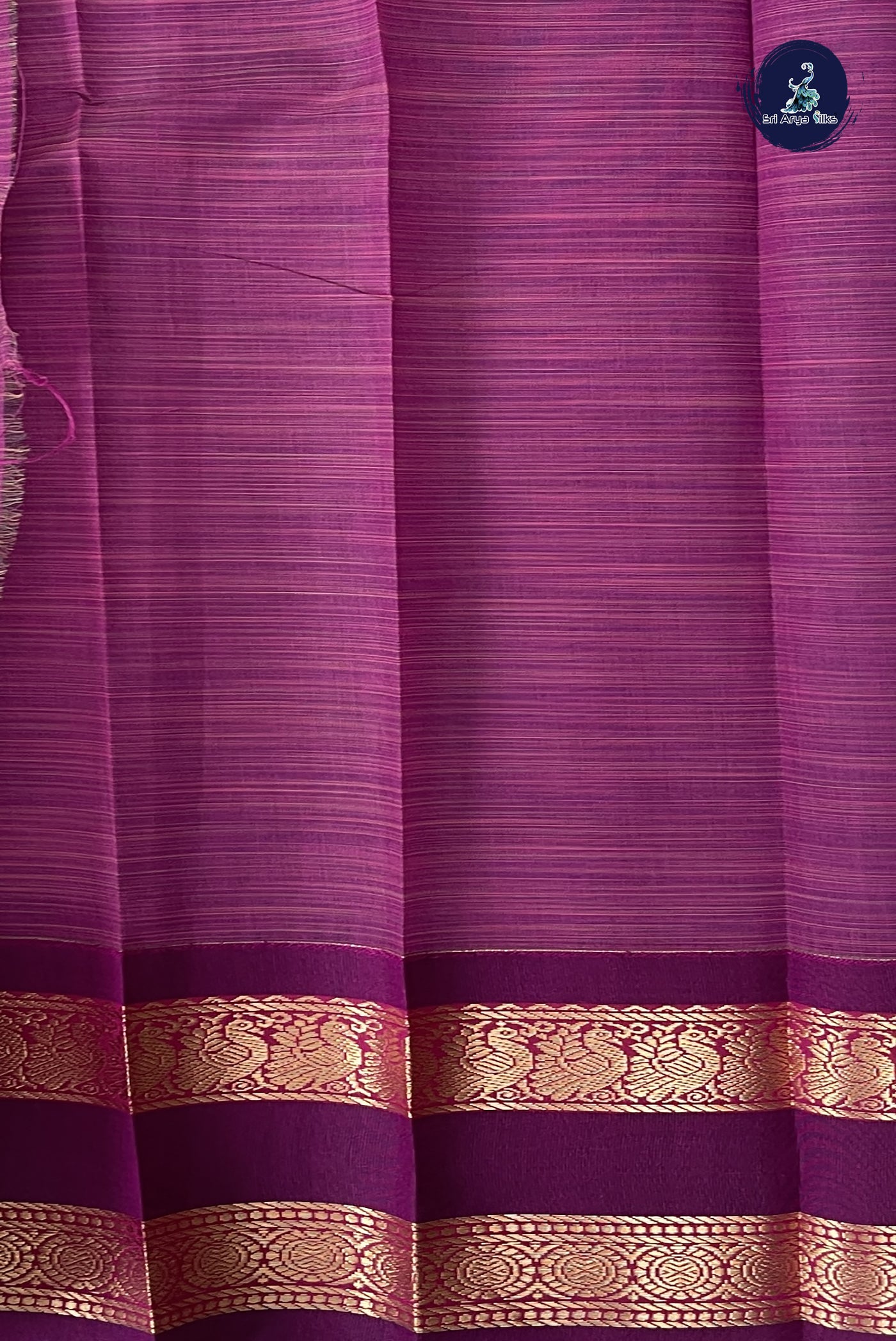 Copper Sulphate Blue Budget Semi Silk Cotton Saree With Zari Buttas Pattern