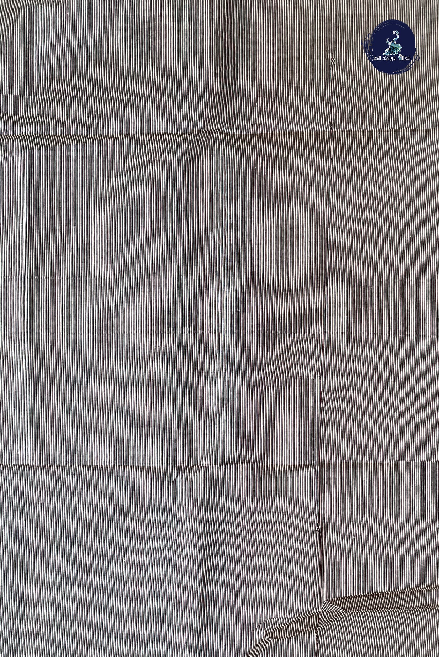 Ivory Cotton Saree With Buttas Pattern