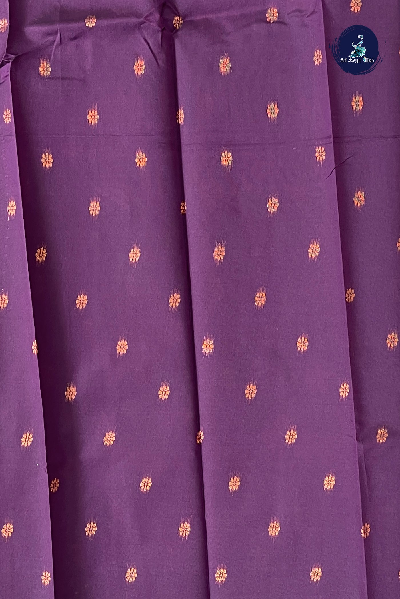 Green Budget Semi Silk Cotton Saree With Buttas Pattern