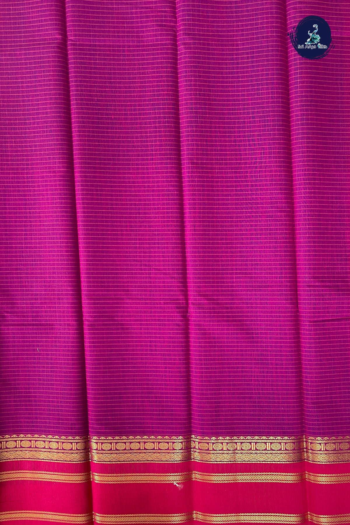 Blue Budget Semi Silk Cotton Saree With Checked Pattern