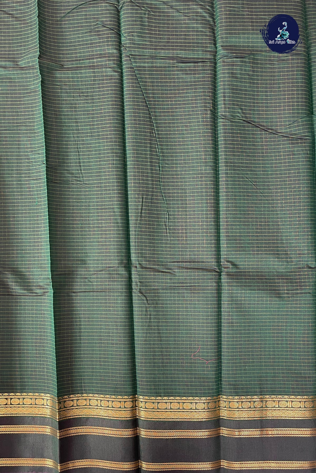 Magenta Purple Budget Semi Silk Cotton Saree With Checked Pattern