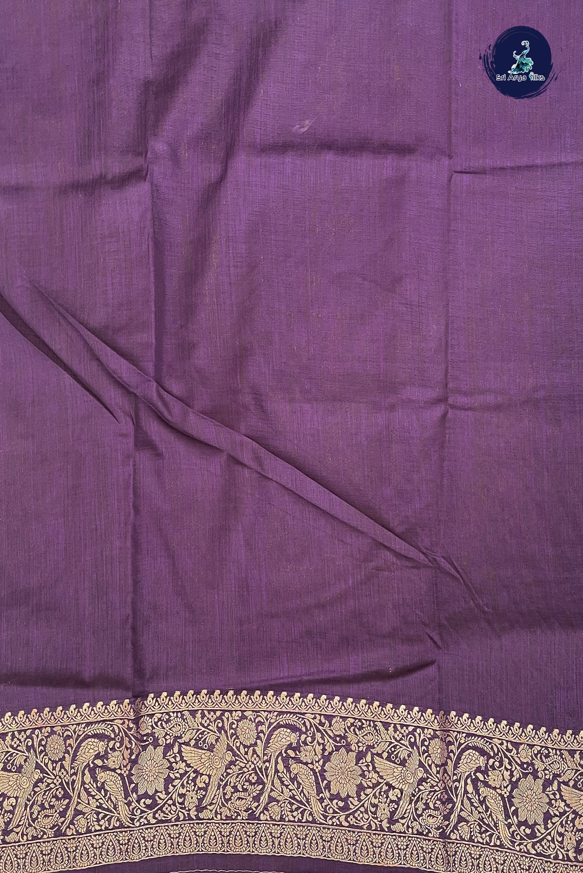 Mustard Yellow Semi Raw Silk Saree With Zari Buttas Pattern