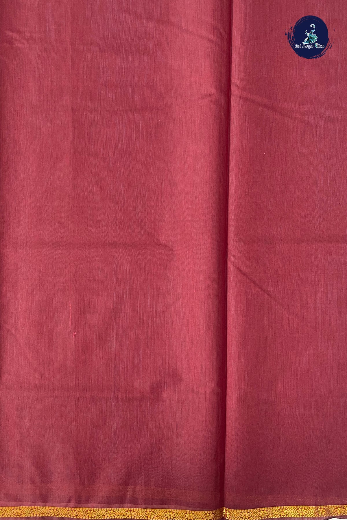 Lavender Maheswari Silk Cotton Saree With Zari Buttas Pattern