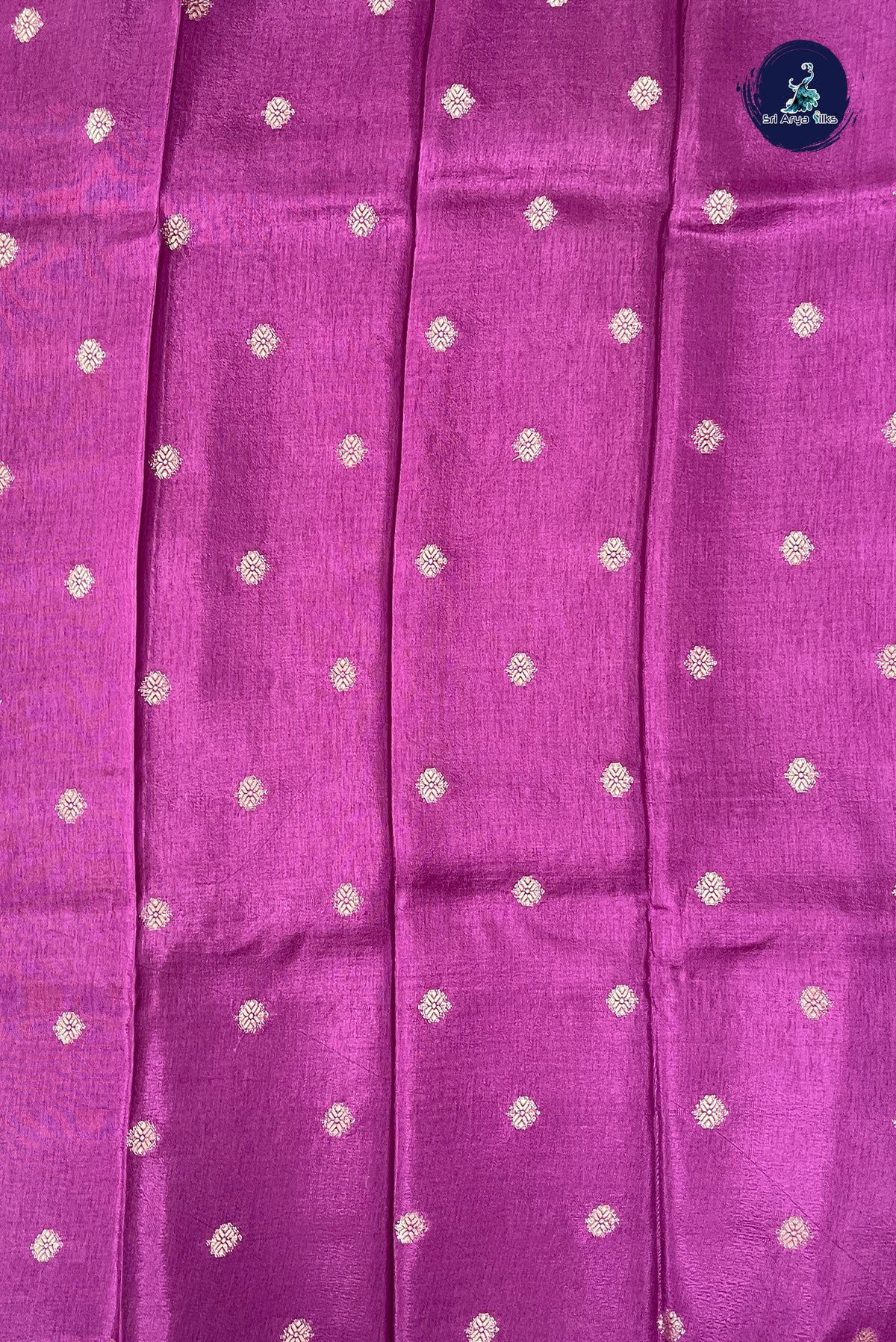 Burgundy Semi Banarasi Saree With Zari Checked Pattern