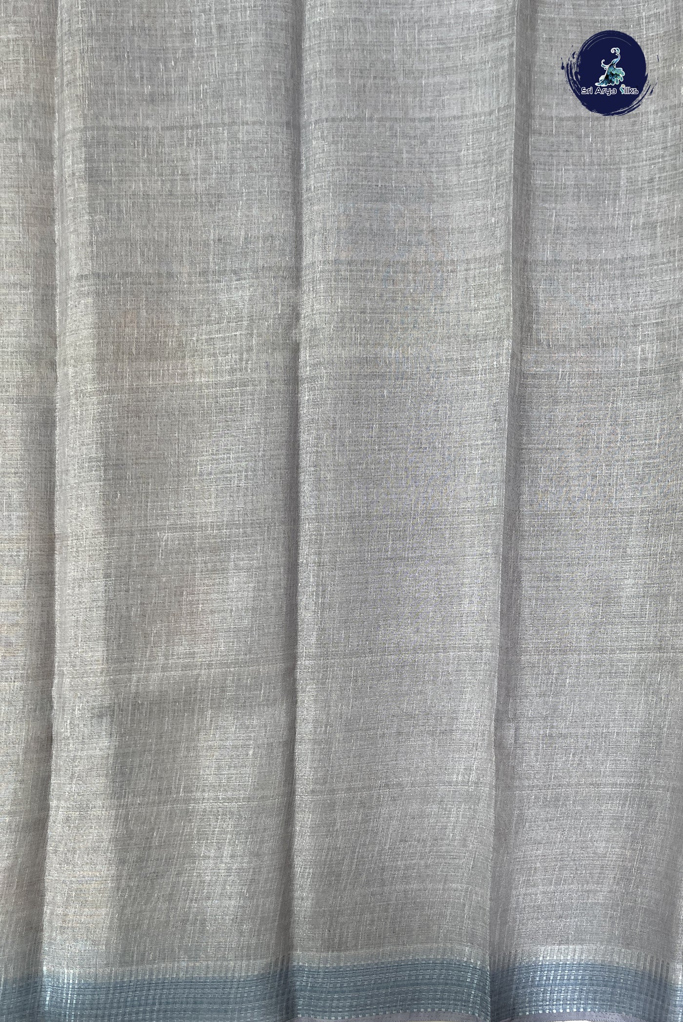 Ivory Function Wear Saree With Tissue Brocade Pattern