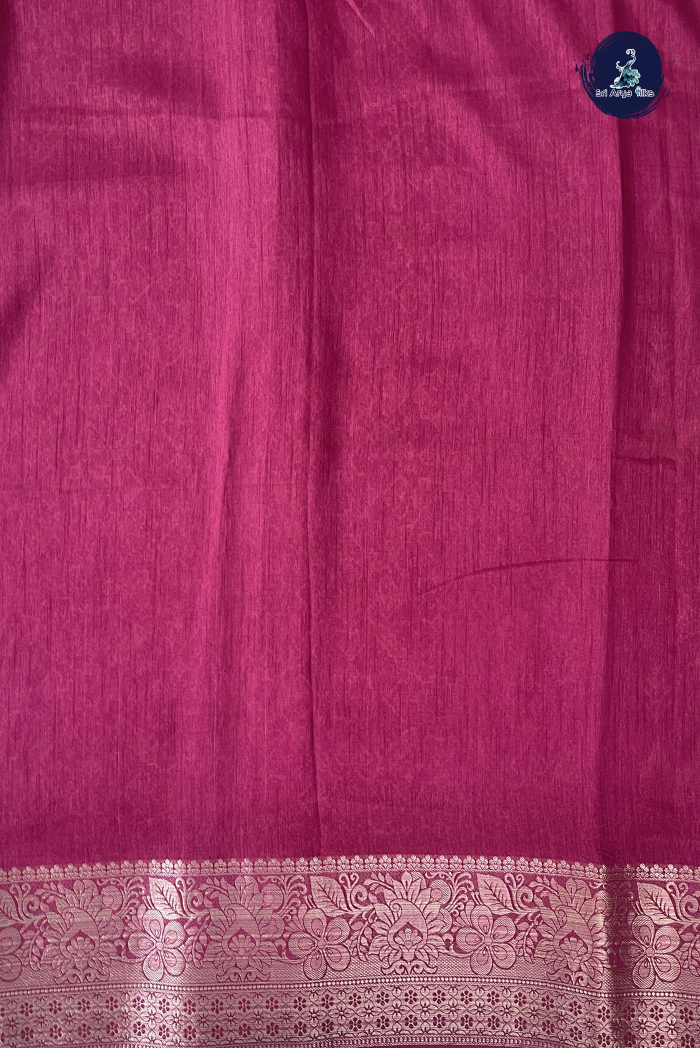 BeetRoot Shade Casual Saree With Printed Pattern