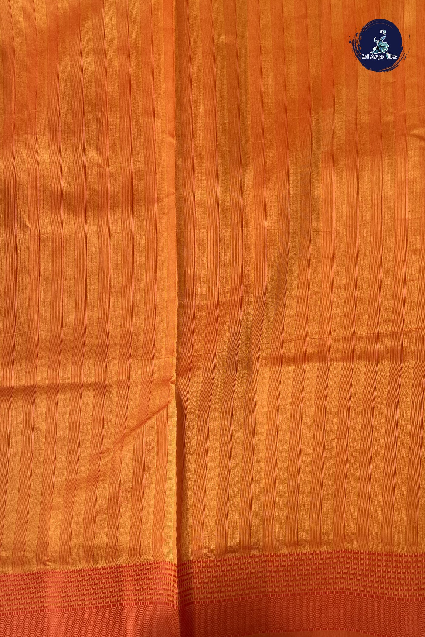 Yellow Semi Tussar Saree With Embossed Pattern