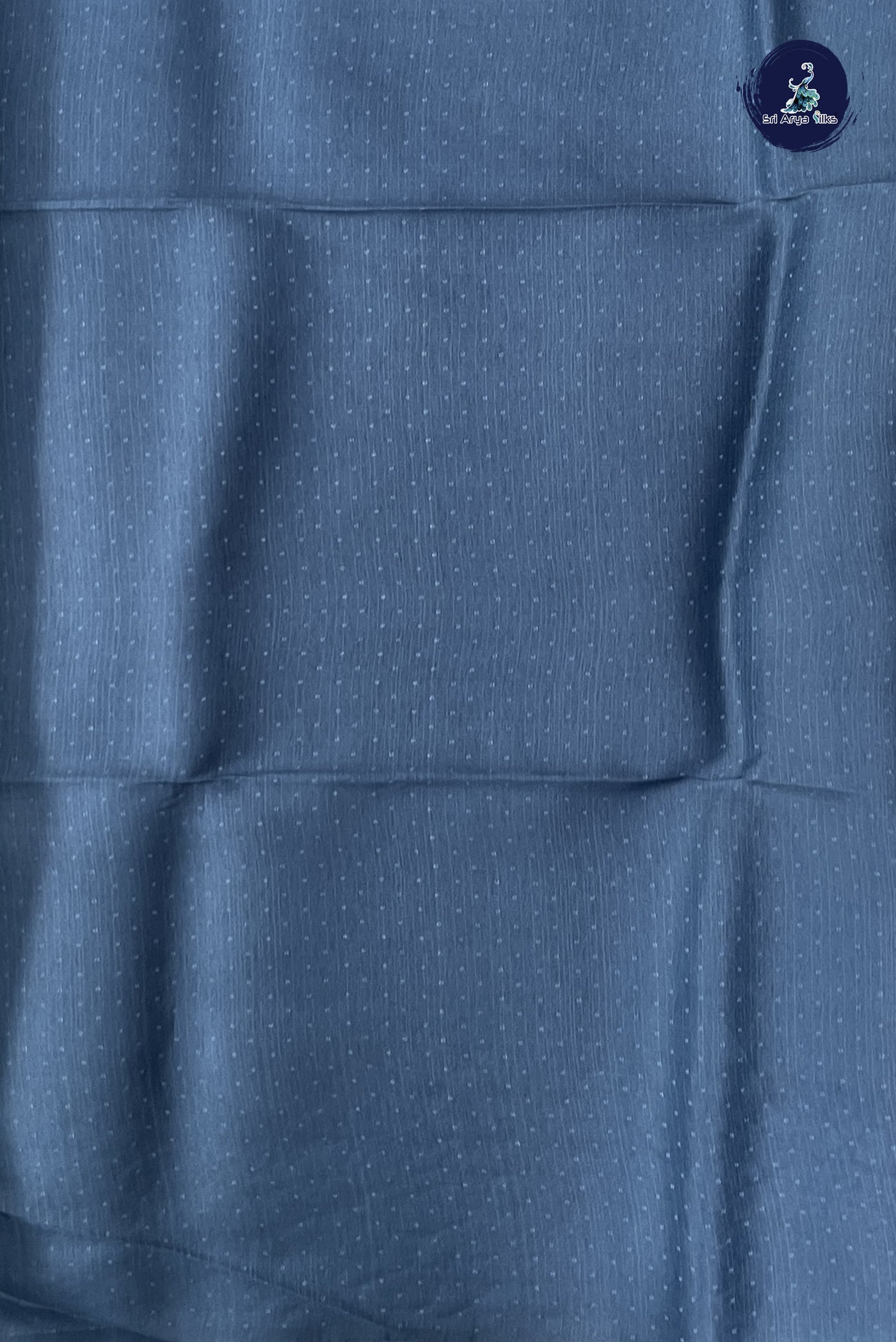 Olive Green Semi Tussar Saree With Embroidery Pattern