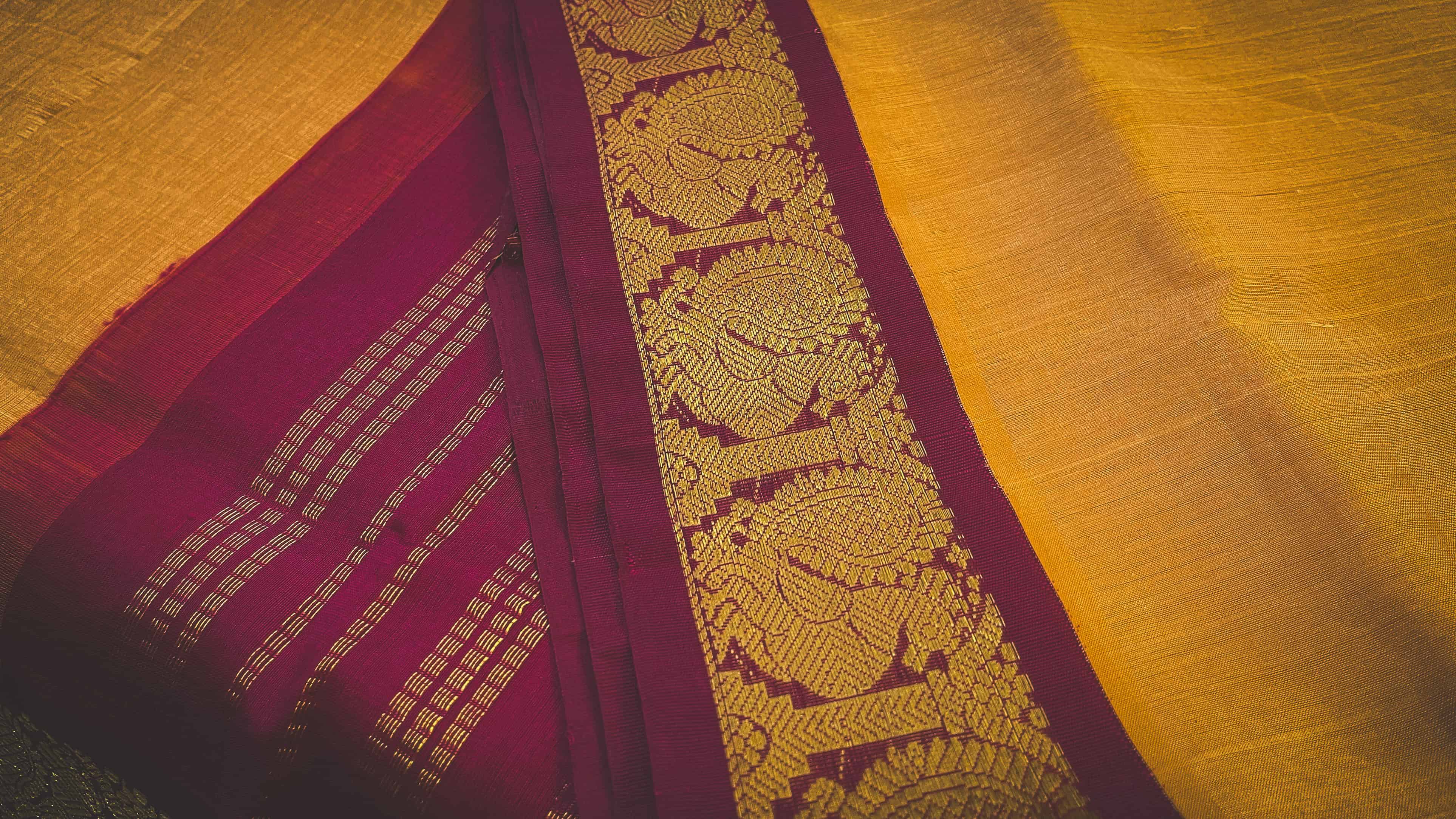 Korvai Silk Cotton Sarees