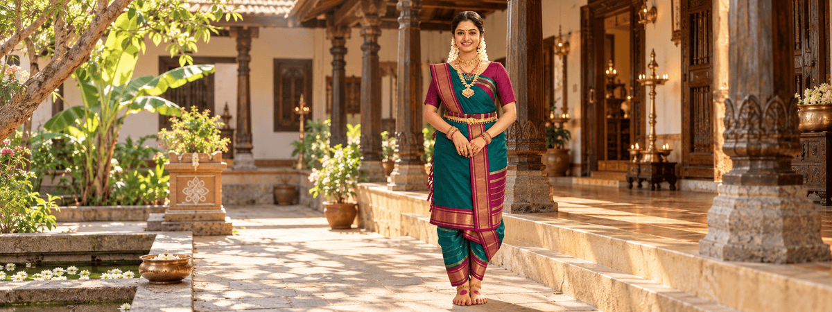 Korvai Madisar Silk Cotton Sarees