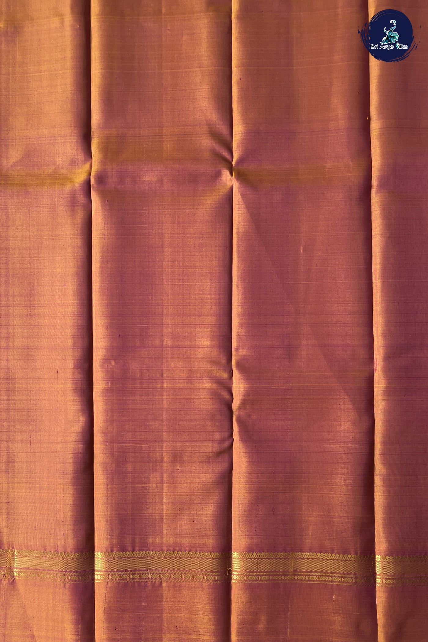 Purple Light Weight Silk Saree With Vaazhapoo Design Pattern