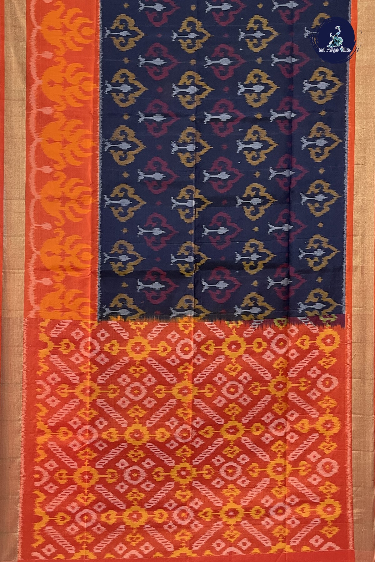 Pochampally Pattern Kanchipuram Pure Silk Sarees - Traditional and Timeless by Sri Arya Silks
