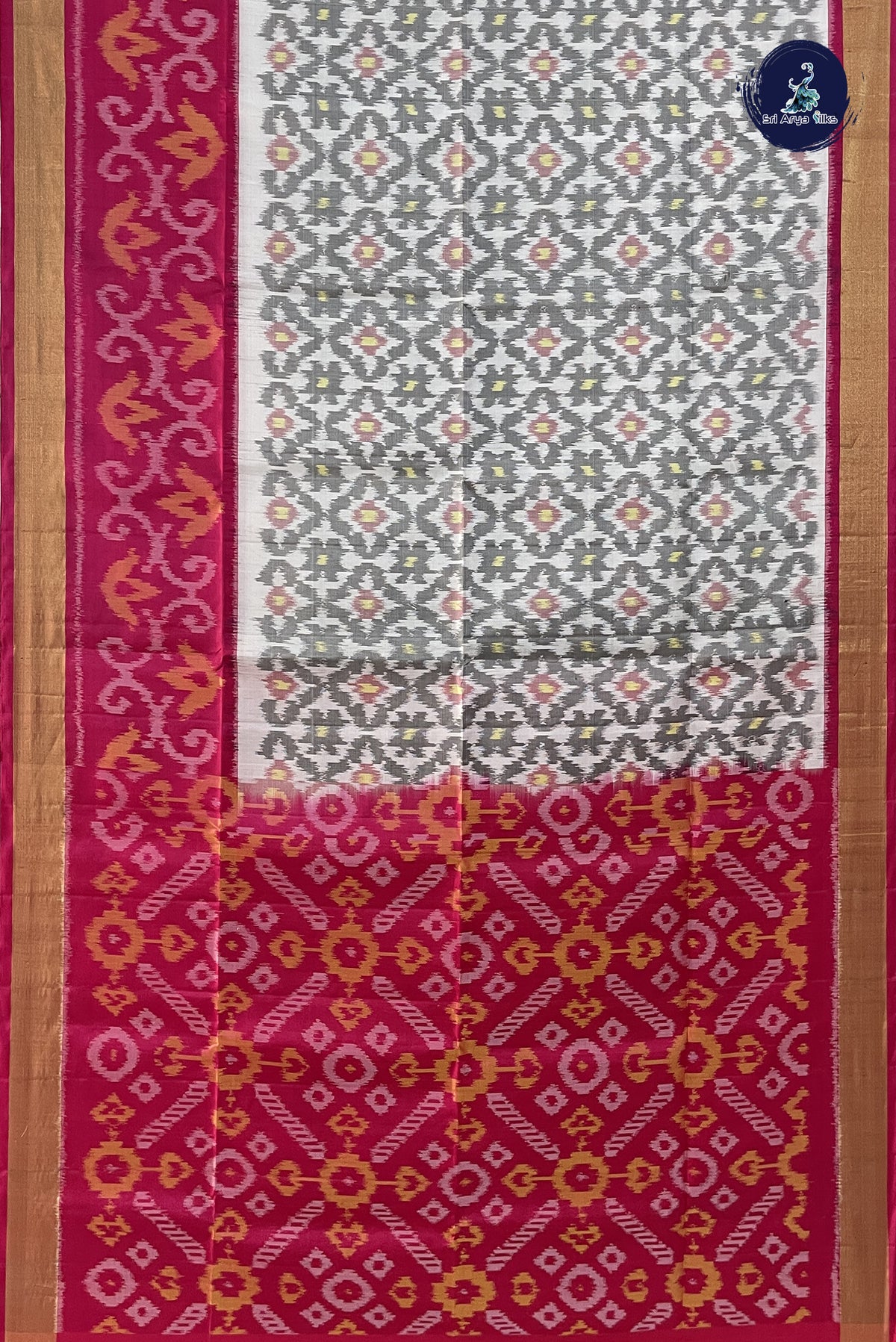 Pochampally Pattern Semi Silk Cotton Sarees - Comfortable yet Trendy by Sri Arya Silks