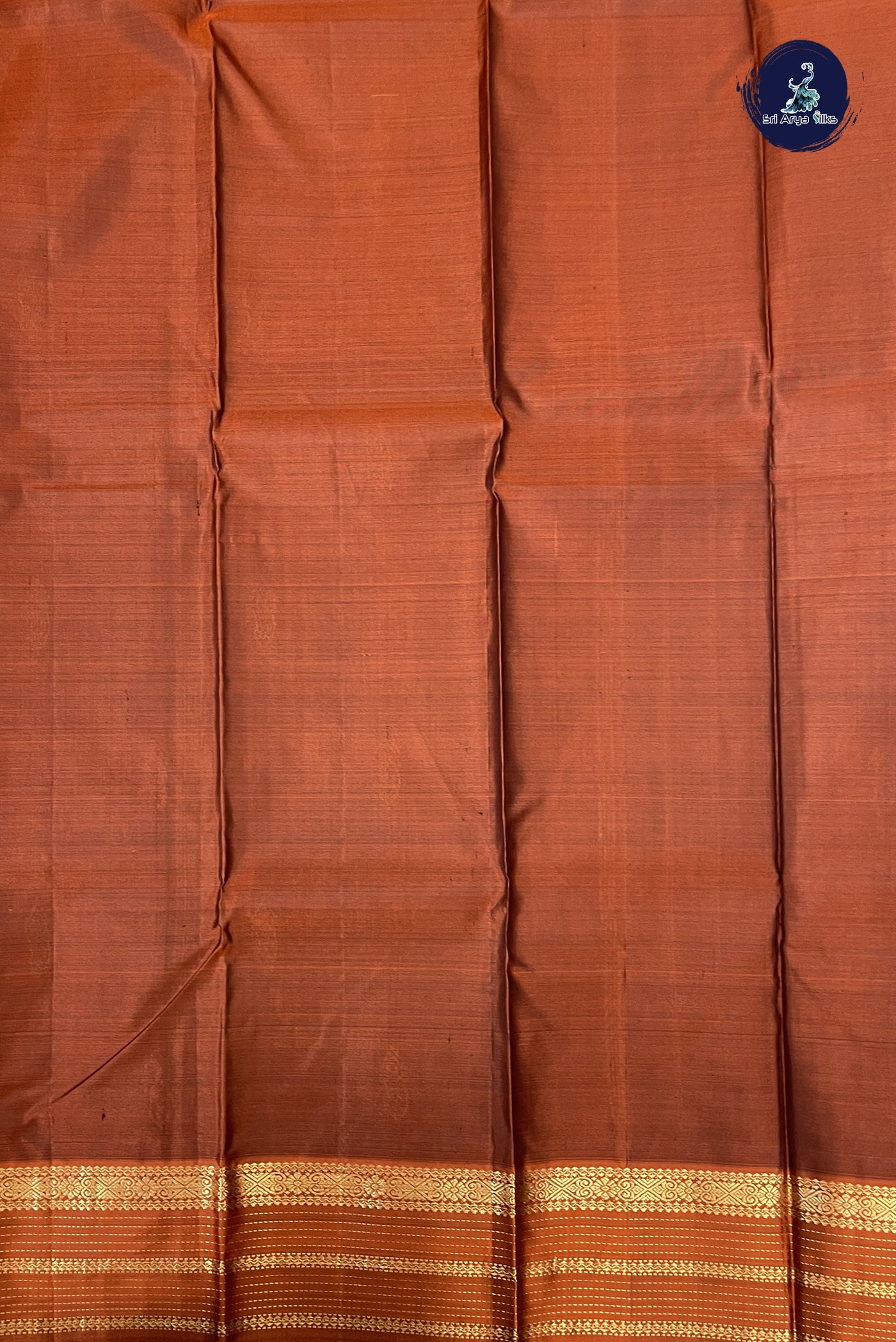 Caramel Pink Light Weight Silk Saree With Zari Buttas Pattern