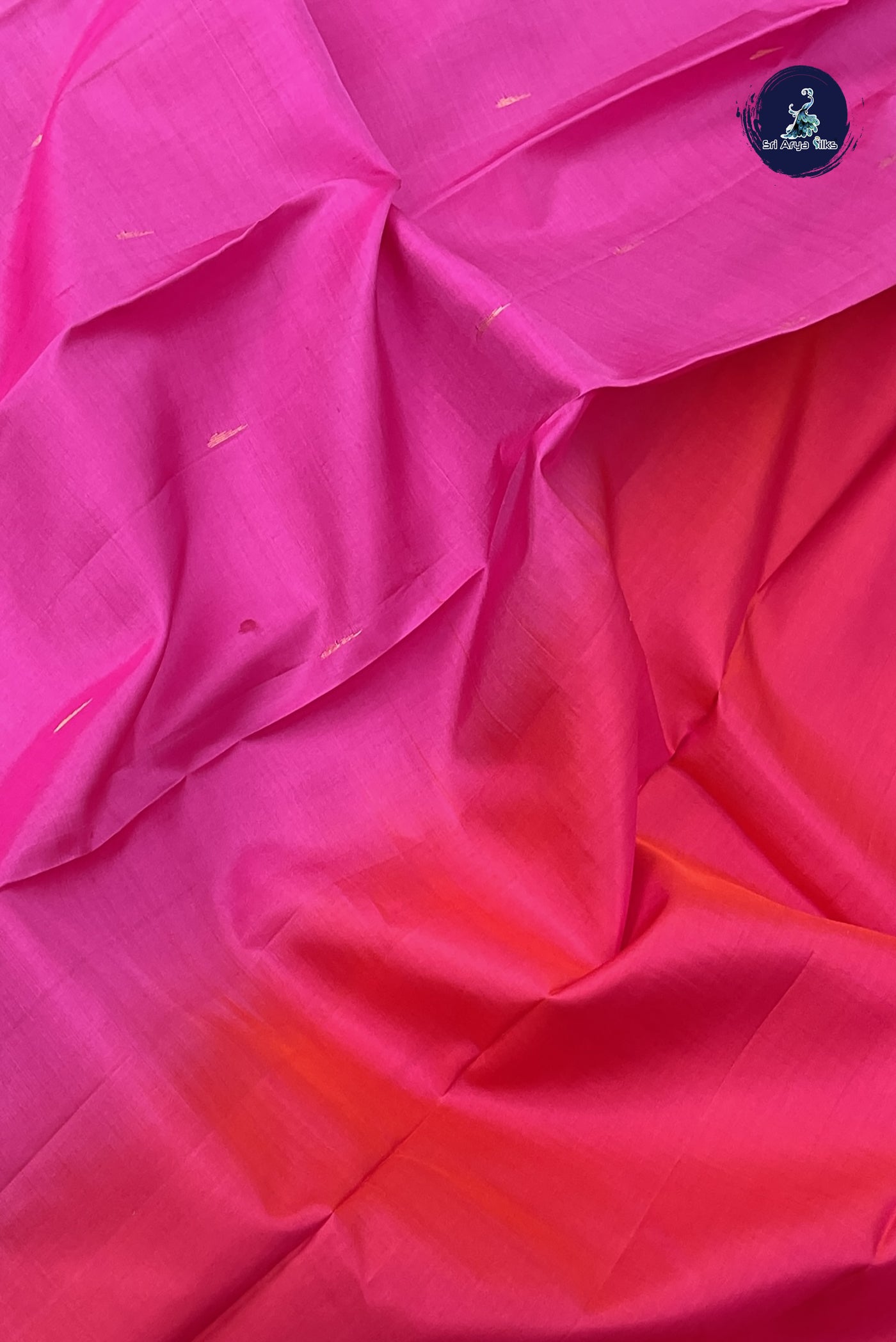 Candy Pink Light Weight Silk Saree With MalliMottu Butaa Pattern