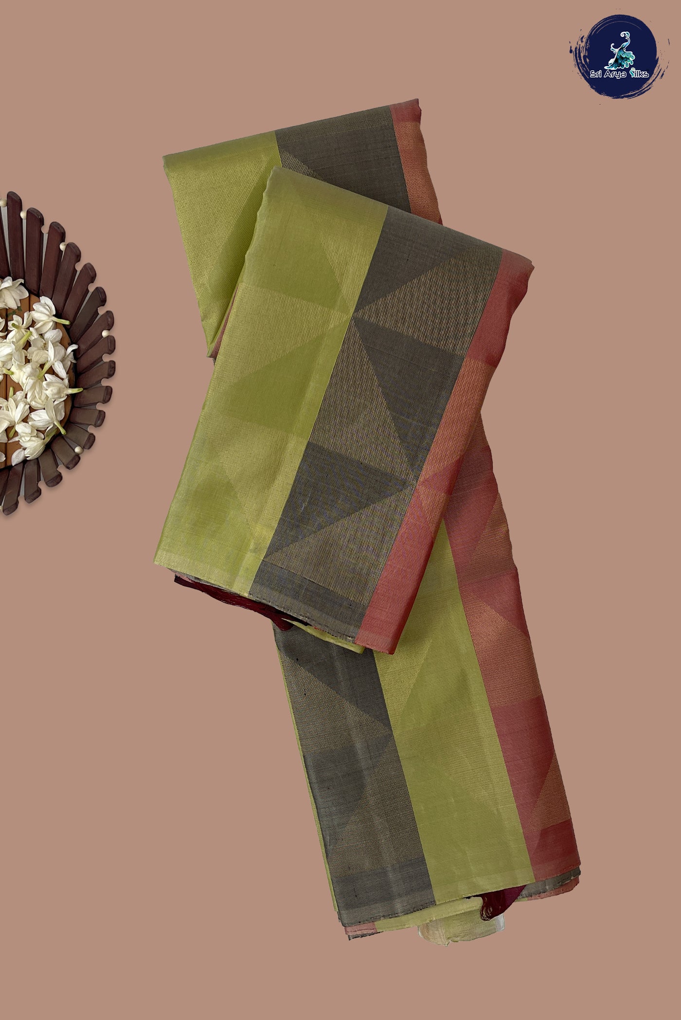 Multi Colour Soft Silk Saree With Zari Woven Pattern